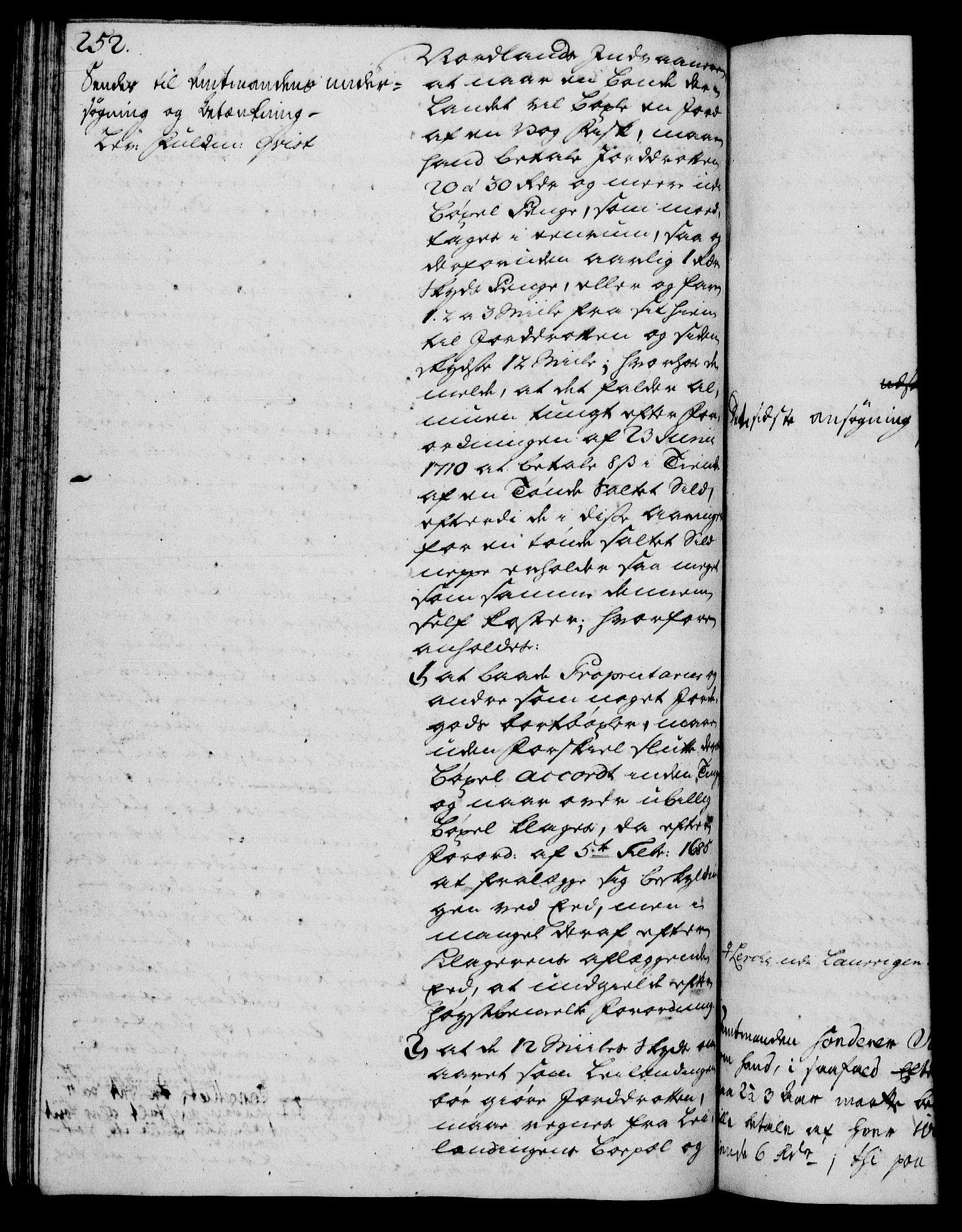 Rentekammeret, Kammerkanselliet, RA/EA-3111/G/Gh/Gha/L0031: Norsk ekstraktmemorialprotokoll (merket RK 53.76), 1751-1753, p. 252
