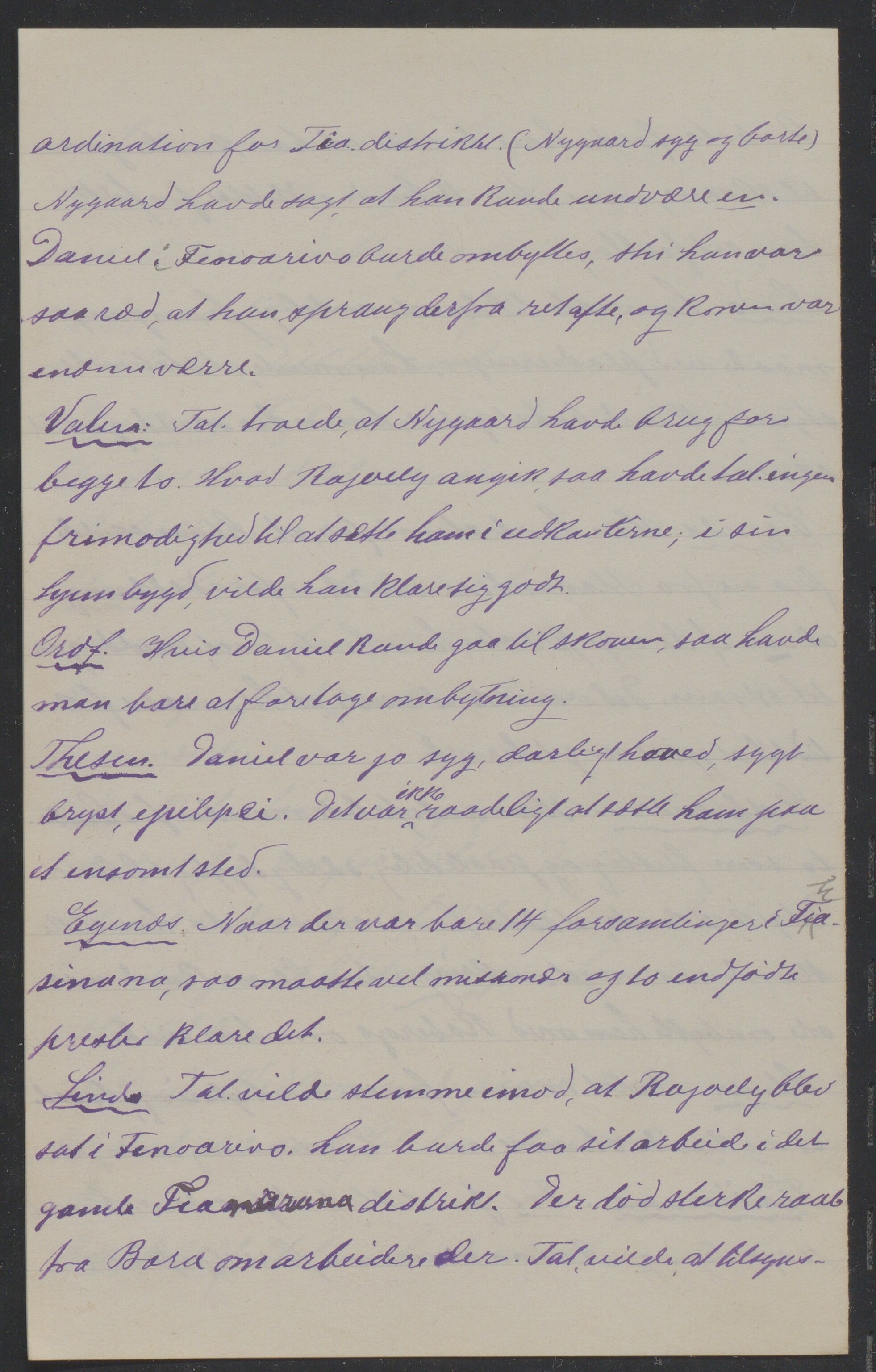 Det Norske Misjonsselskap - hovedadministrasjonen, VID/MA-A-1045/D/Da/Daa/L0039/0007: Konferansereferat og årsberetninger / Konferansereferat fra Madagaskar Innland., 1893