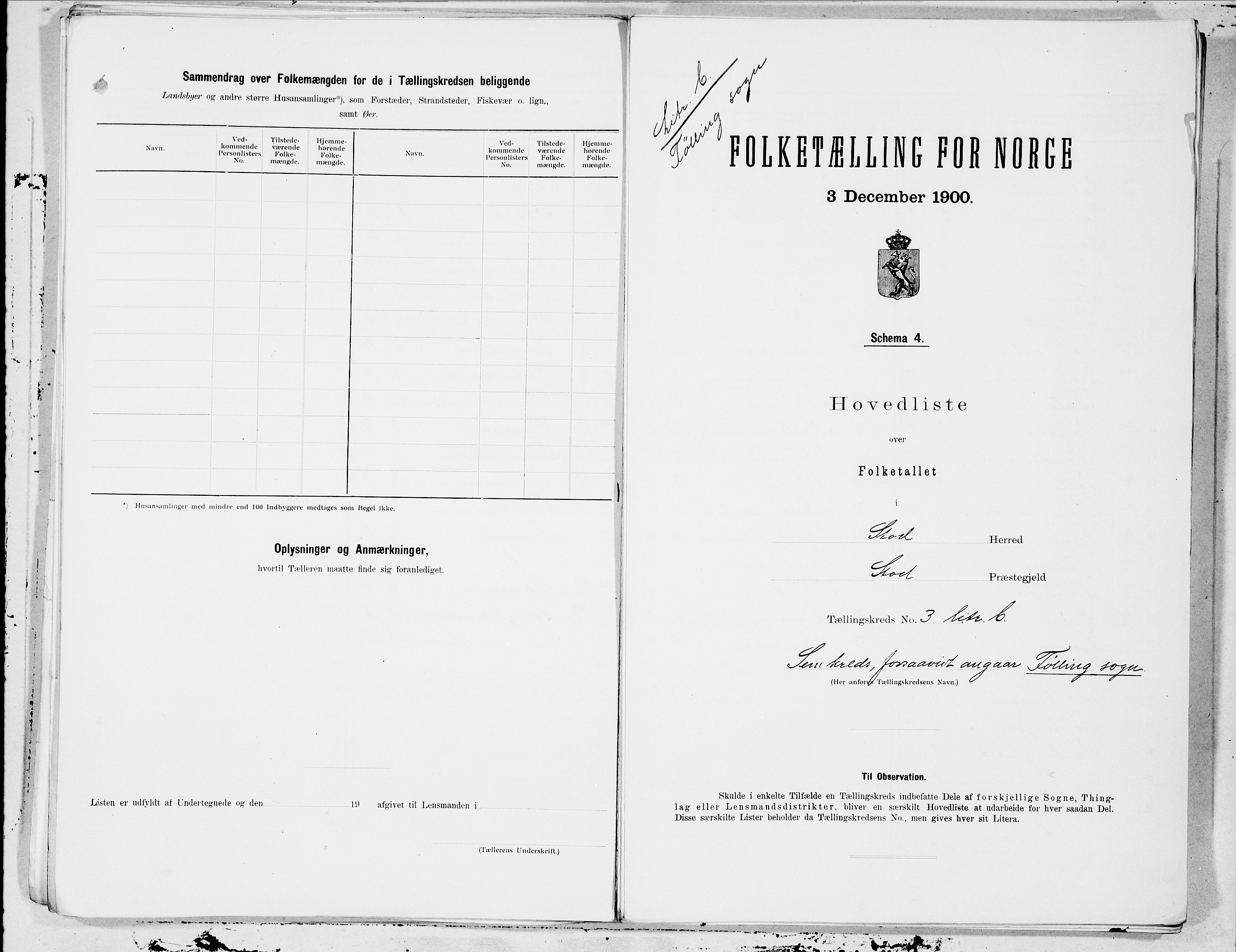 SAT, 1900 census for Stod, 1900, p. 10