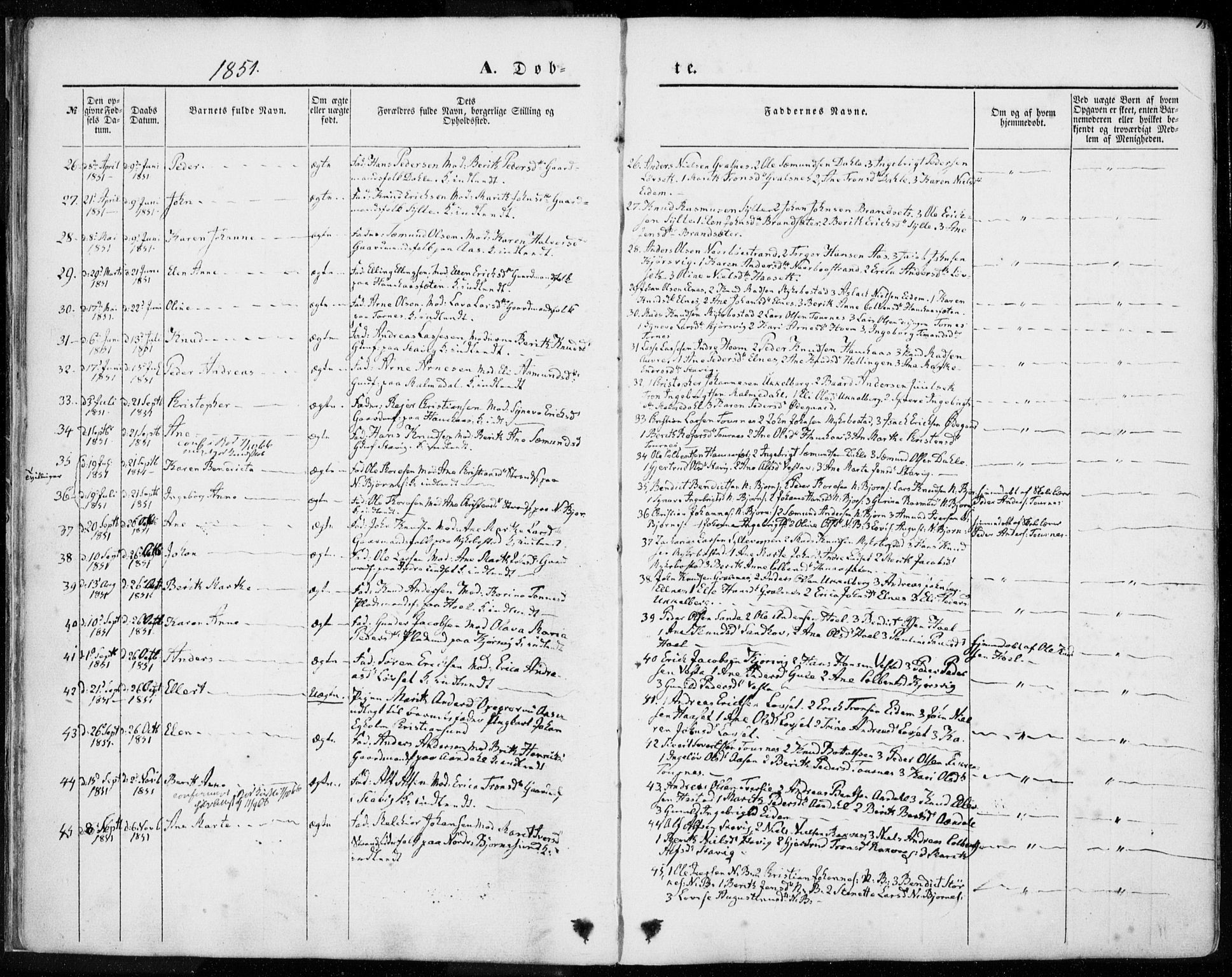 Ministerialprotokoller, klokkerbøker og fødselsregistre - Møre og Romsdal, AV/SAT-A-1454/565/L0748: Parish register (official) no. 565A02, 1845-1872, p. 18