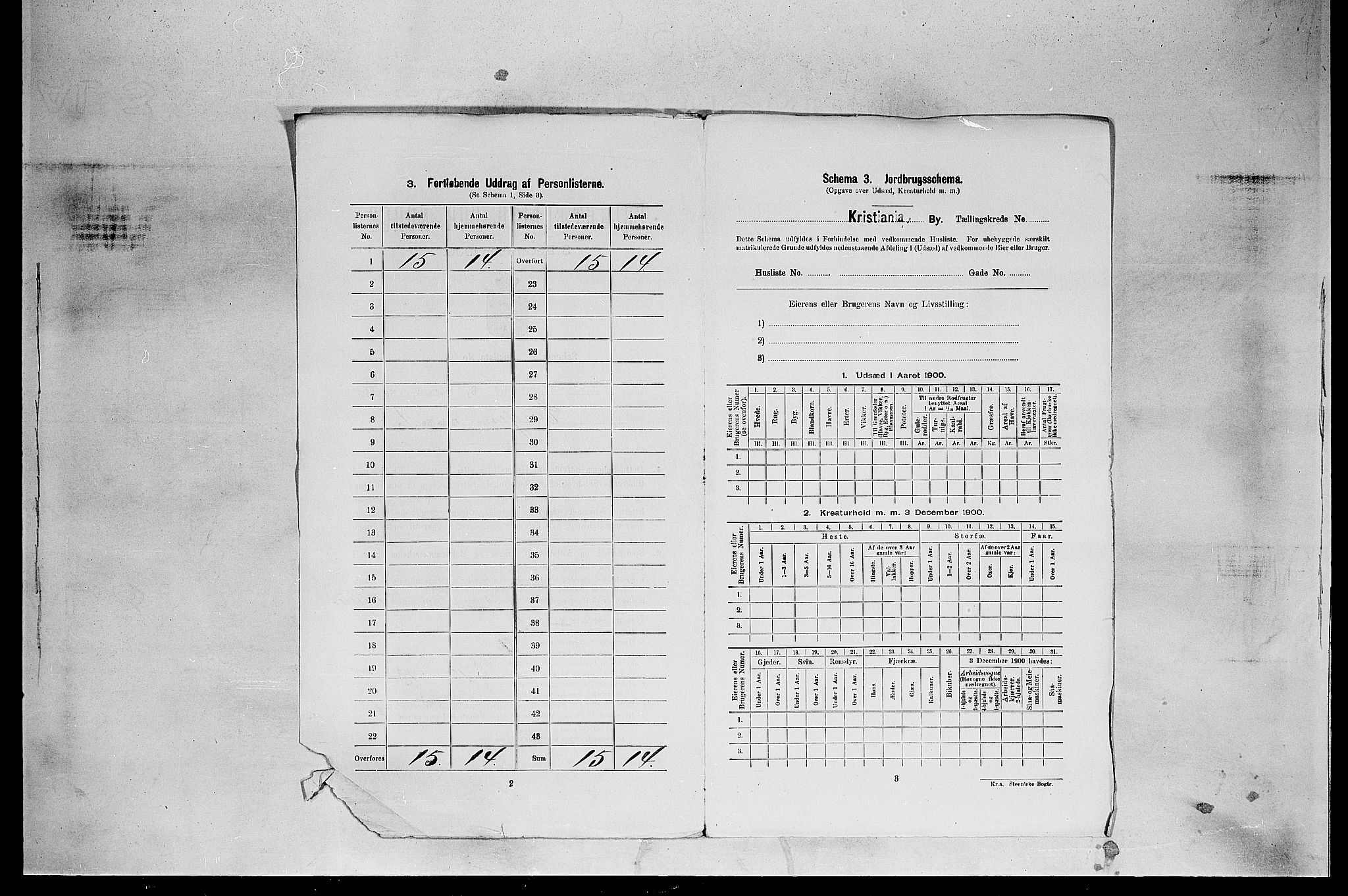 SAO, 1900 census for Kristiania, 1900, p. 20172