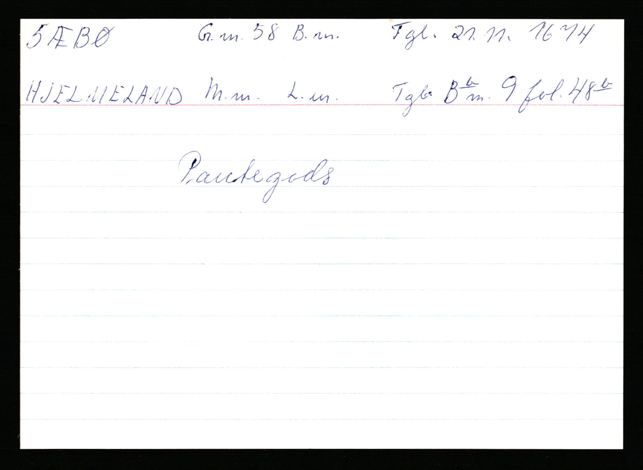 Statsarkivet i Stavanger, AV/SAST-A-101971/03/Y/Ym/L0058: Åstedskort sortert etter gårdsnavn: Sæbø - Sørhus, 1600-1950, p. 26