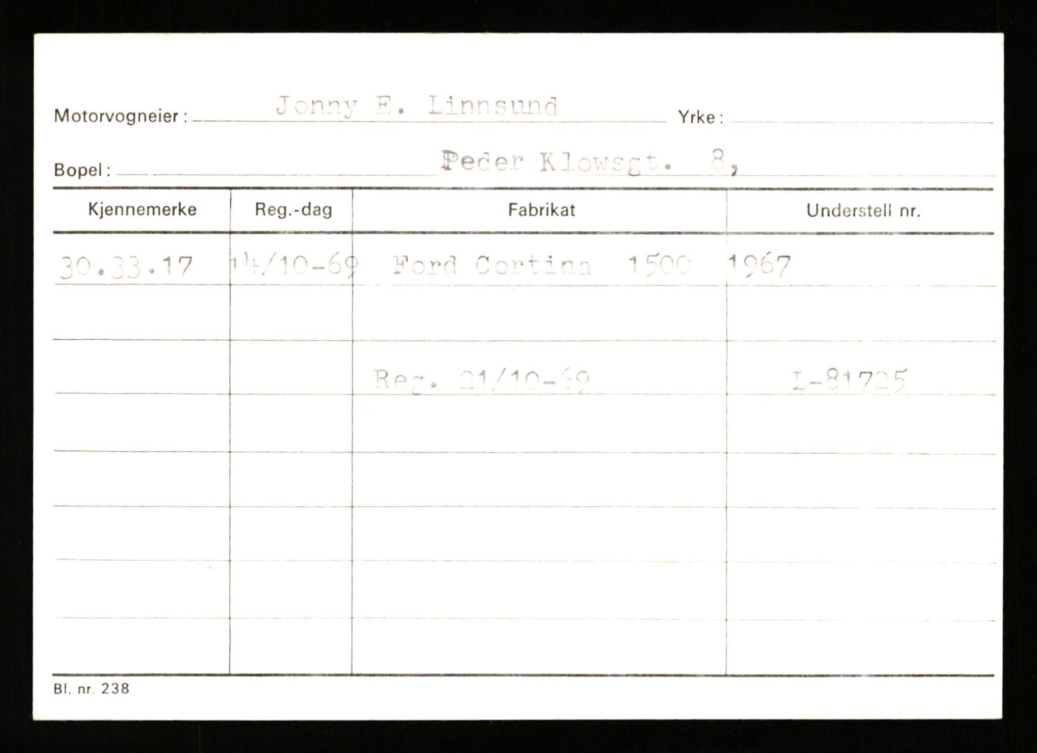 Stavanger trafikkstasjon, AV/SAST-A-101942/0/G/L0011: Registreringsnummer: 240000 - 363477, 1930-1971, p. 1385