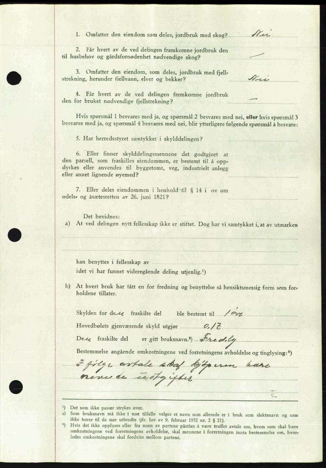 Romsdal sorenskriveri, AV/SAT-A-4149/1/2/2C: Mortgage book no. A26, 1948-1948, Diary no: : 1075/1948