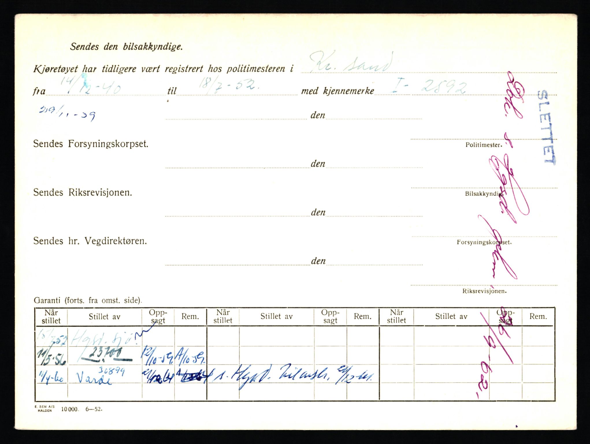 Stavanger trafikkstasjon, AV/SAST-A-101942/0/F/L0018: L-10000 - L-10499, 1930-1971, p. 968