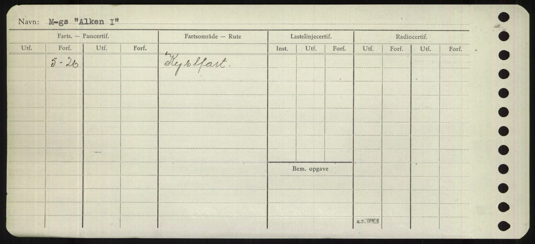 Sjøfartsdirektoratet med forløpere, Skipsmålingen, RA/S-1627/H/Hd/L0001: Fartøy, A-Anv, p. 364