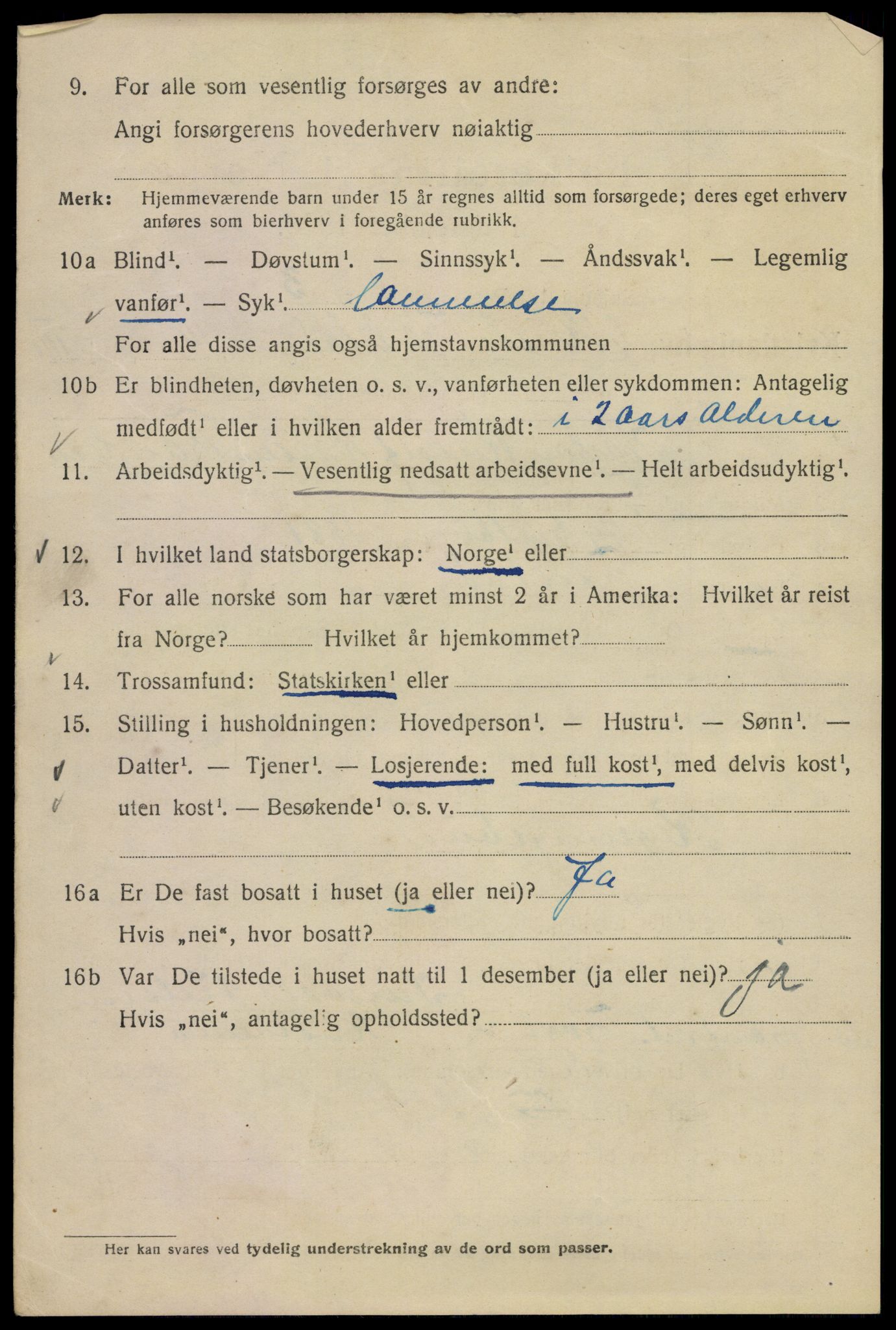 SAO, 1920 census for Kristiania, 1920, p. 331400