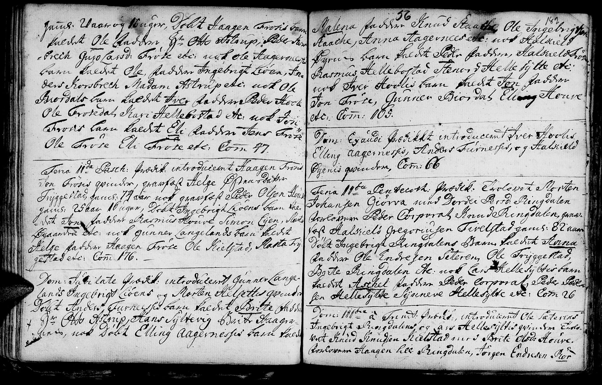 Ministerialprotokoller, klokkerbøker og fødselsregistre - Møre og Romsdal, SAT/A-1454/519/L0241: Parish register (official) no. 519A01 /2, 1736-1760, p. 182