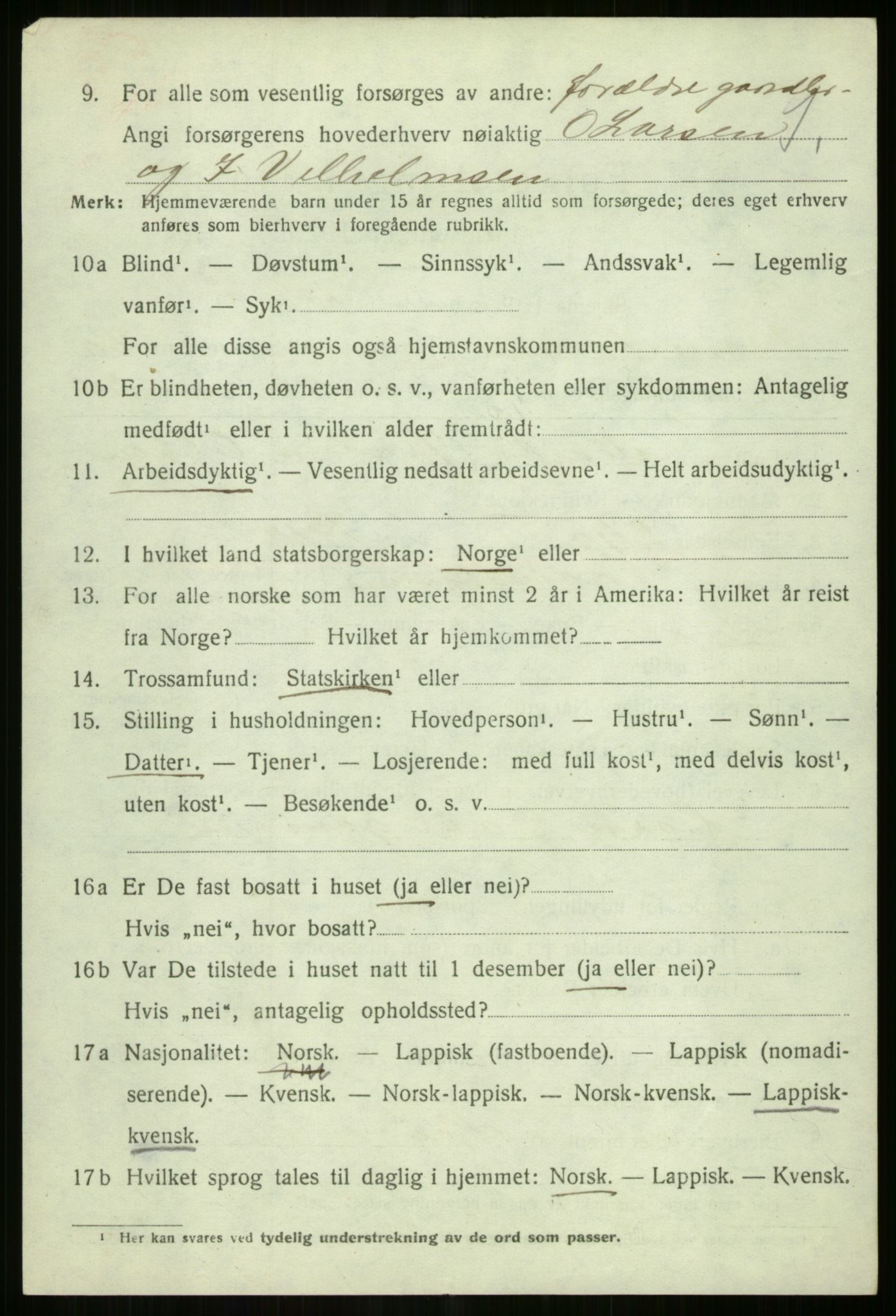 SATØ, 1920 census for Tromsøysund, 1920, p. 10769