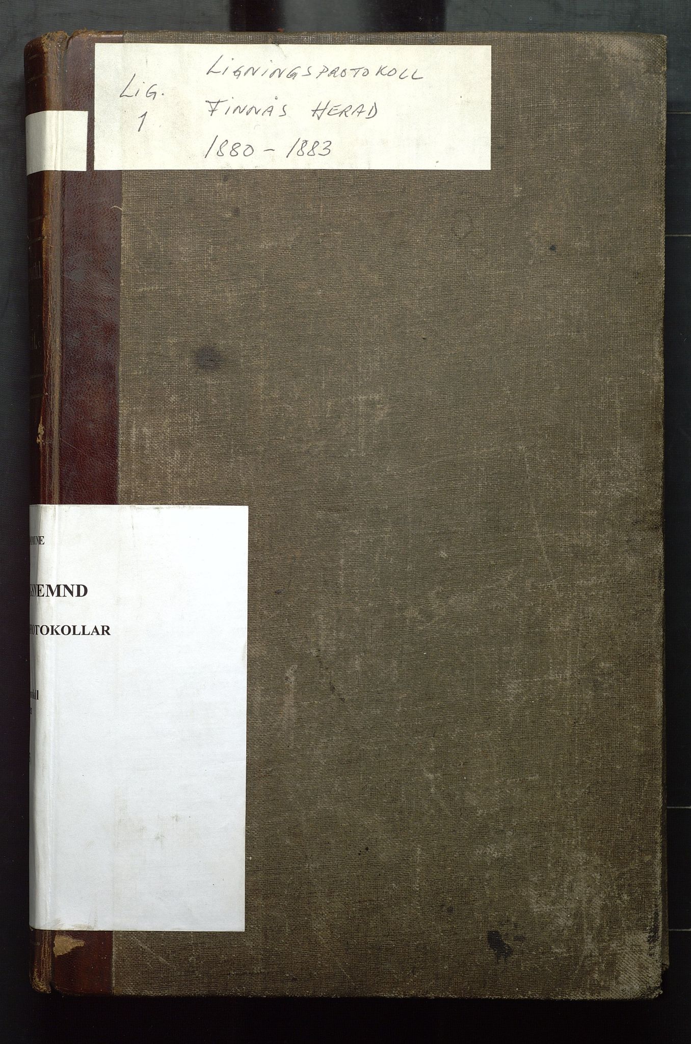 Finnaas kommune. Likningsnemnda, IKAH/1218a-142/F/Fa/L0002: Likningsprotokoll for skuleskatten i Finnås herad, 1880-1883