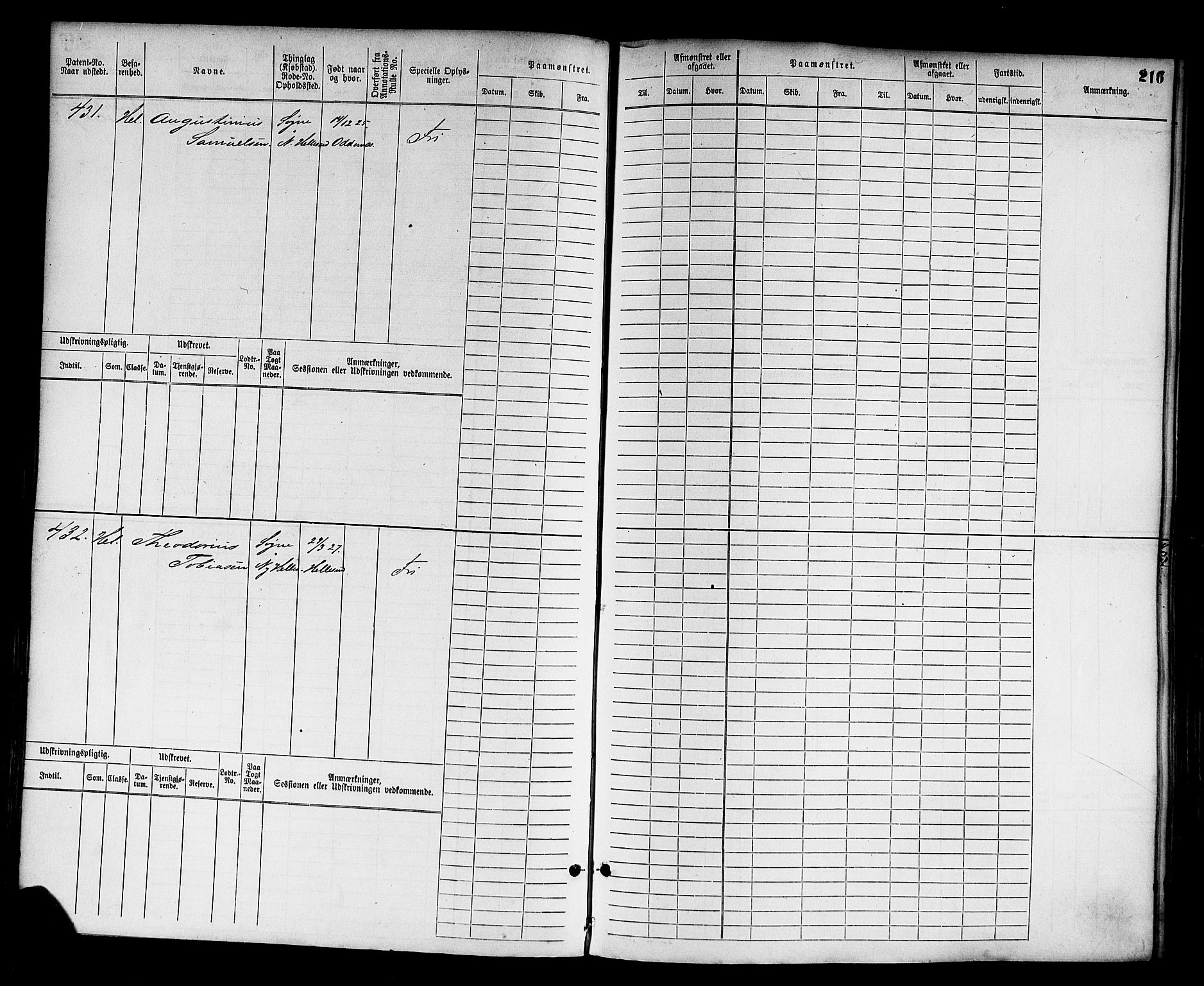 Kristiansand mønstringskrets, AV/SAK-2031-0015/F/Fb/L0003: Hovedrulle nr 1-762, I-10, 1860-1911, p. 229