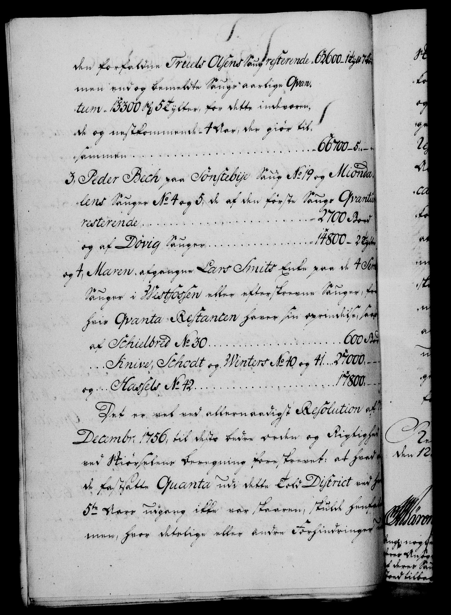Rentekammeret, Kammerkanselliet, RA/EA-3111/G/Gf/Gfa/L0049: Norsk relasjons- og resolusjonsprotokoll (merket RK 52.49), 1767, p. 276