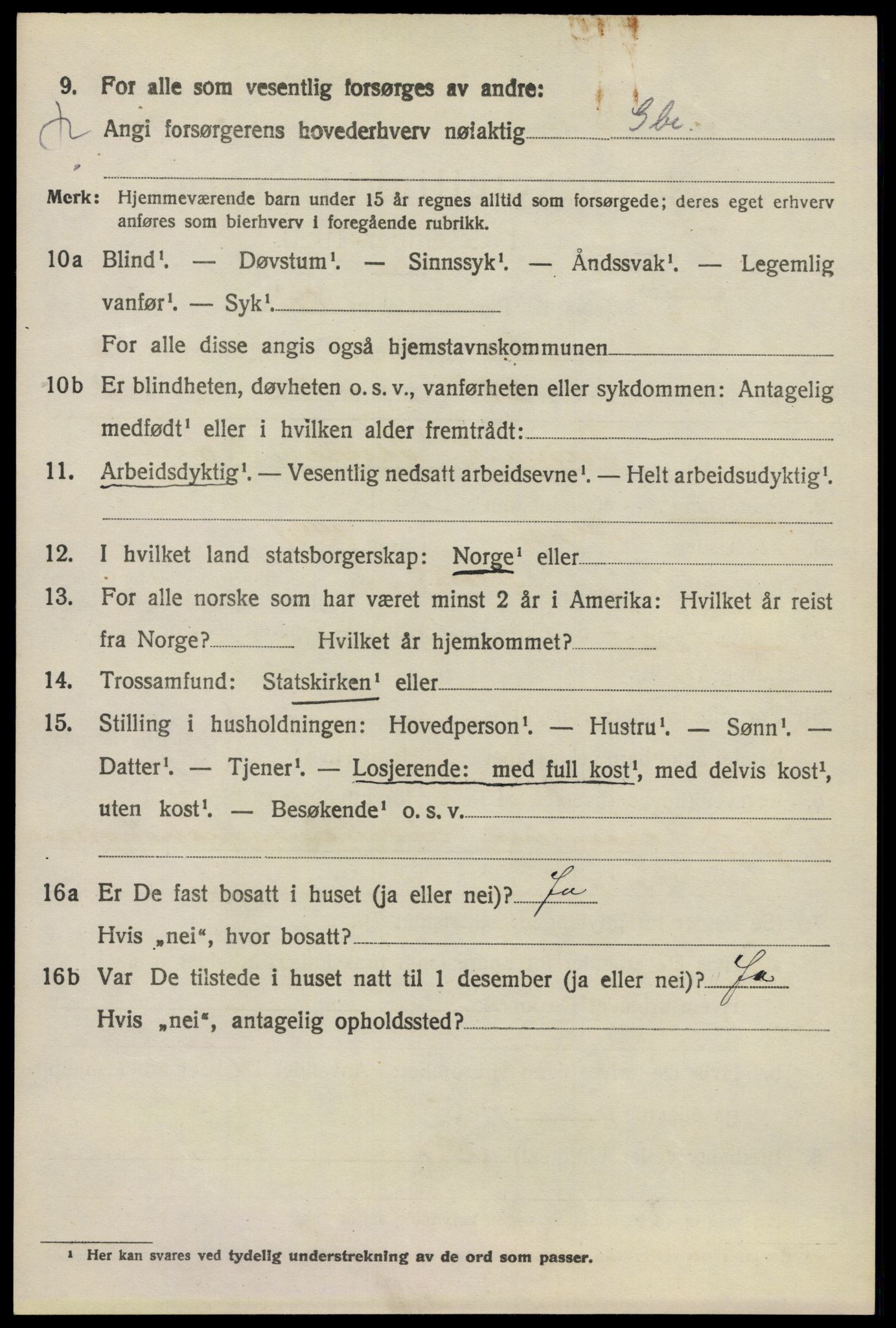 SAO, 1920 census for Ås, 1920, p. 3335