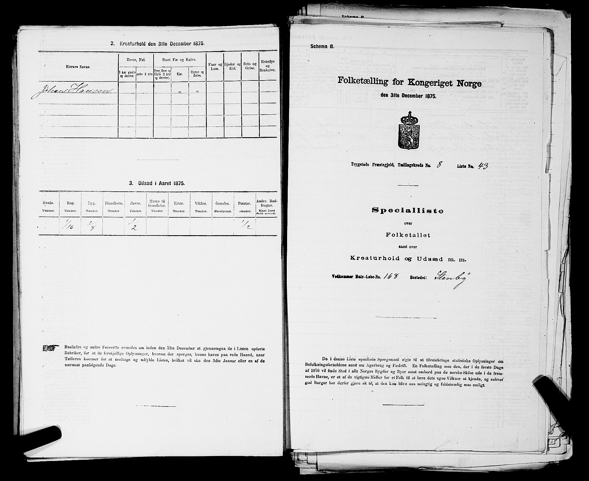 RA, 1875 census for 0122P Trøgstad, 1875, p. 959