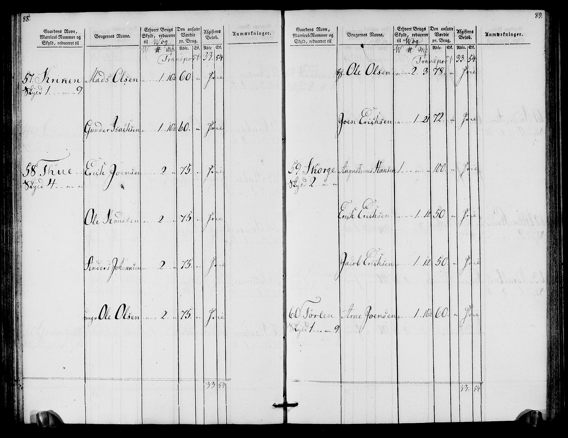 Rentekammeret inntil 1814, Realistisk ordnet avdeling, AV/RA-EA-4070/N/Ne/Nea/L0125b: Sunnmøre fogderi. Oppebørselsregister for fogderiets søndre del, 1803, p. 46