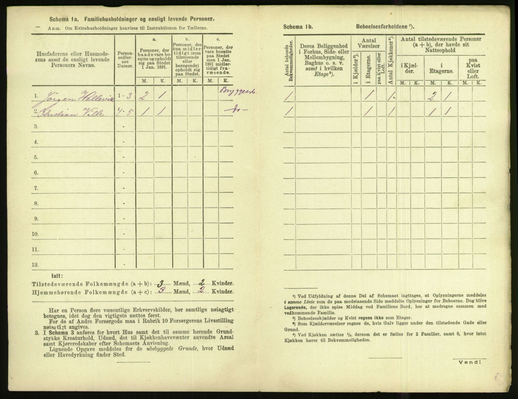 RA, 1891 census for 1501 Ålesund, 1891, p. 1099