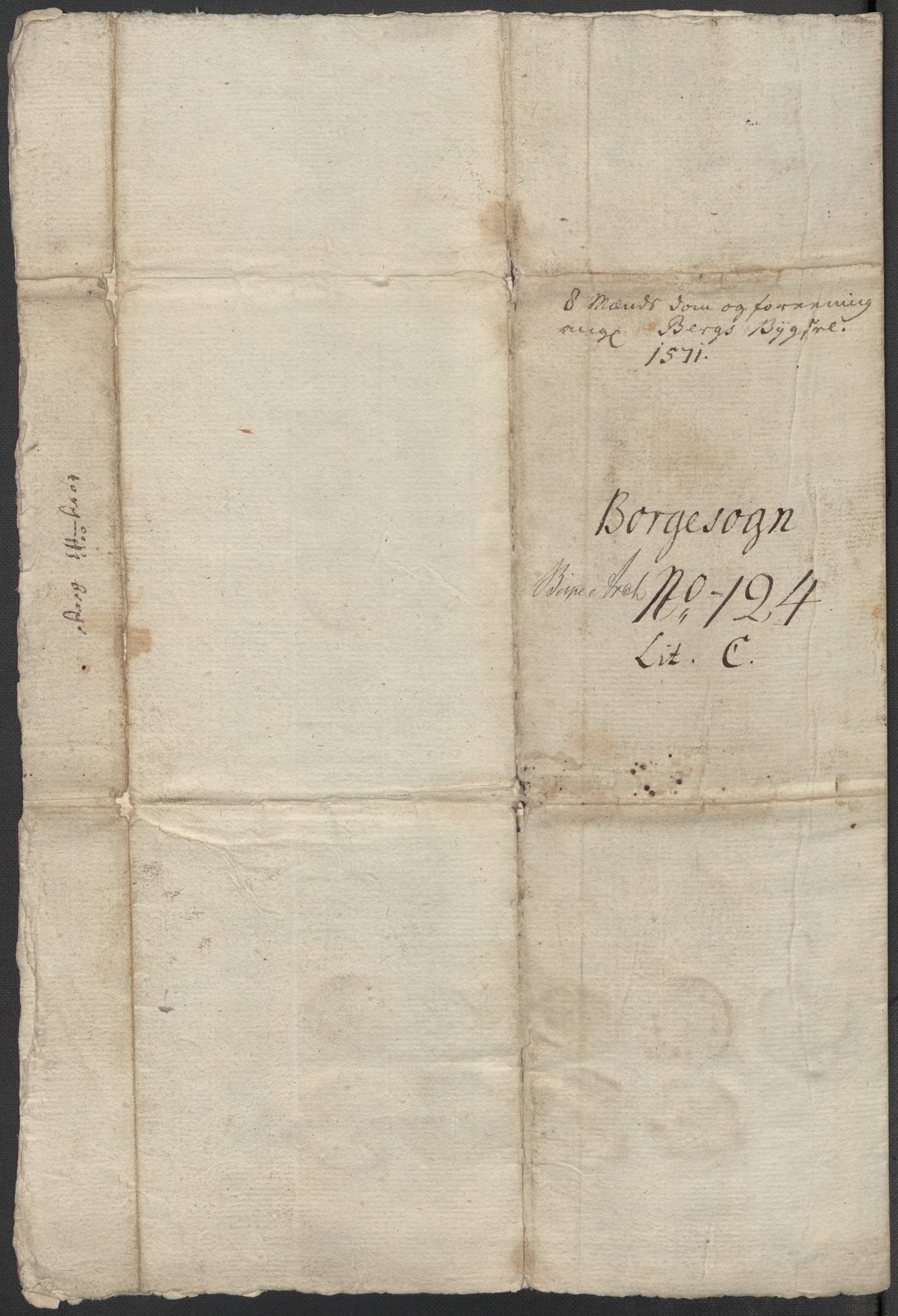Riksarkivets diplomsamling, AV/RA-EA-5965/F15/L0001: Prestearkiv - Østfold, 1571-1795, p. 24