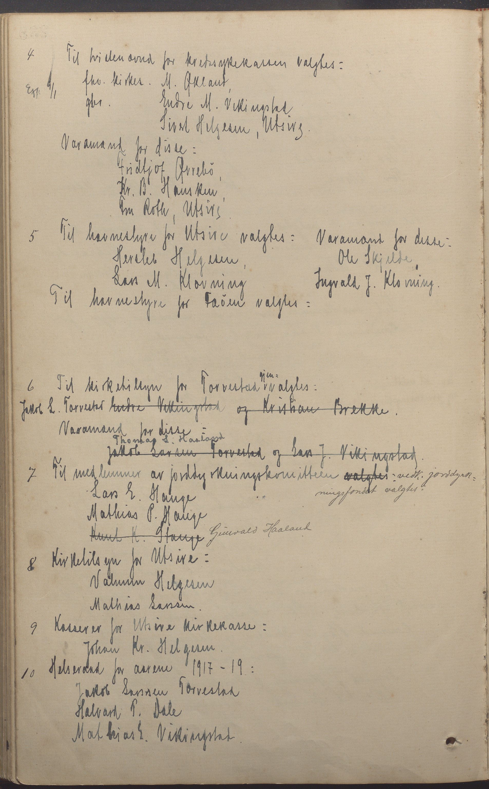 Torvastad kommune - Formannskapet, IKAR/K-101331/A/L0004: Forhandlingsprotokoll, 1891-1918, p. 237b