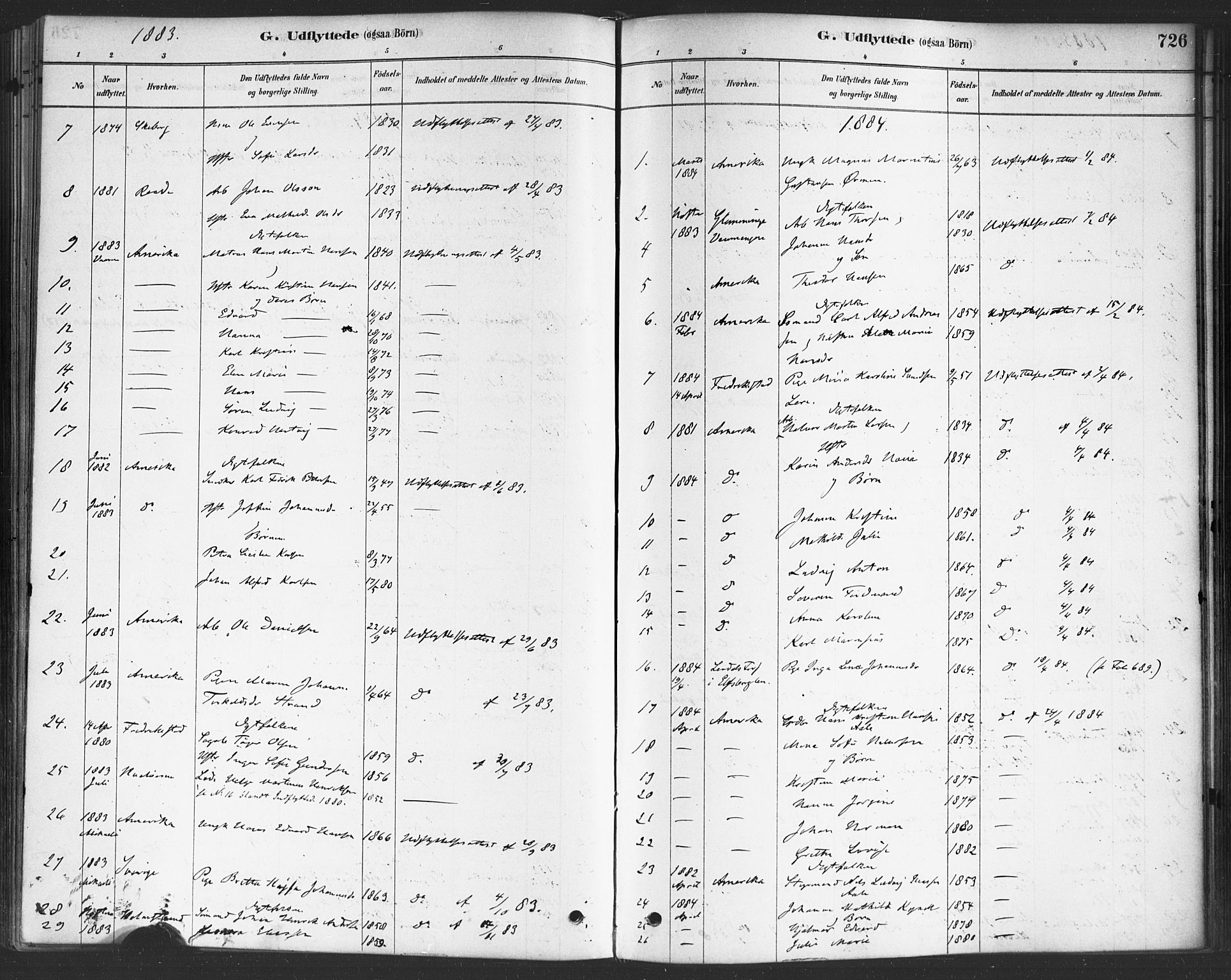 Onsøy prestekontor Kirkebøker, SAO/A-10914/F/Fa/L0006: Parish register (official) no. I 6, 1878-1898, p. 726