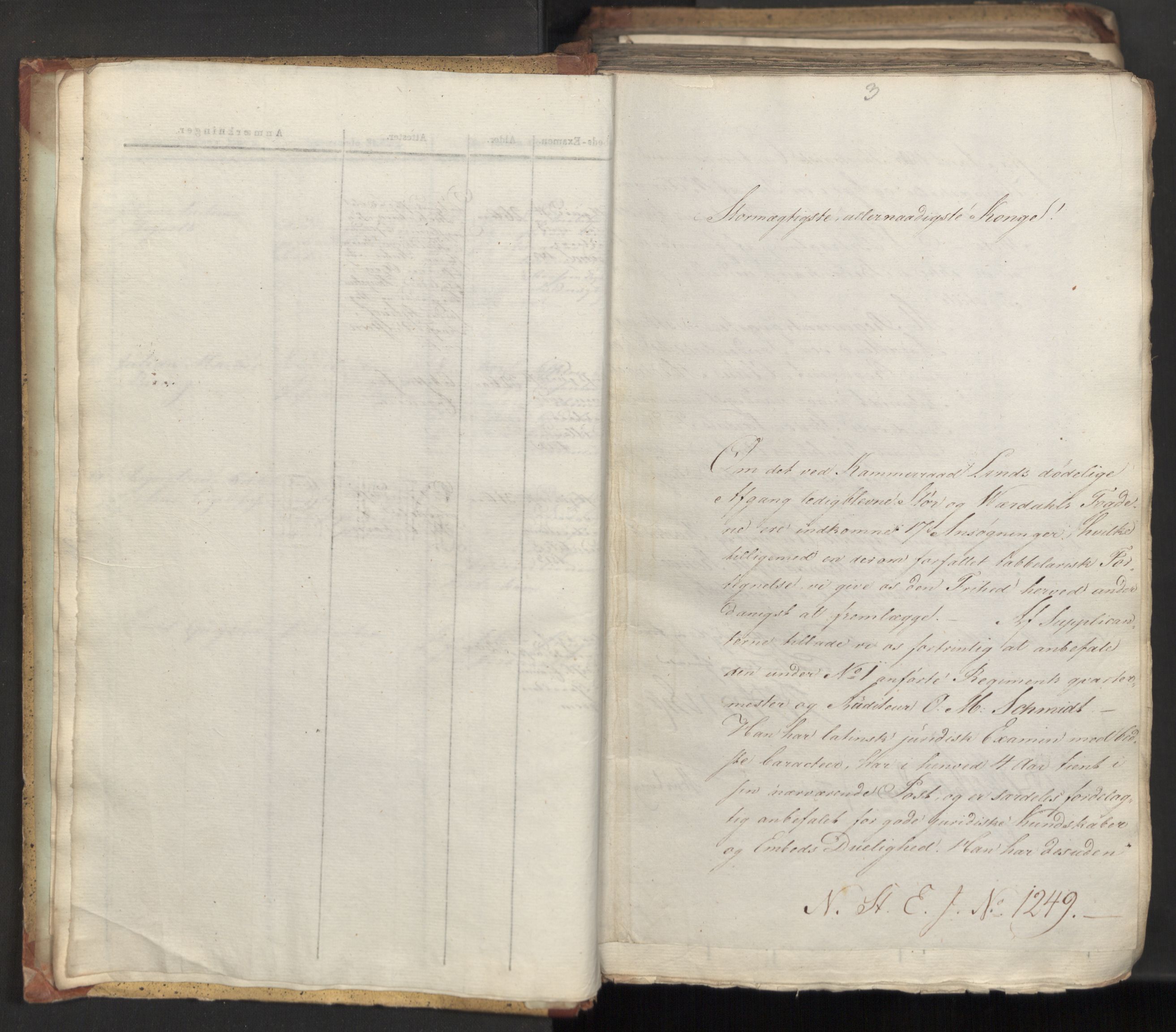 Statsrådsavdelingen i Stockholm, AV/RA-S-1003/D/Da/L0006: Regjeringsinnstillinger nr. 1247-1544, 1816, p. 10