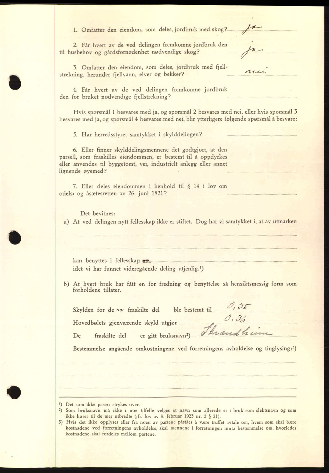 Romsdal sorenskriveri, AV/SAT-A-4149/1/2/2C: Mortgage book no. A14, 1943-1943, Diary no: : 939/1943