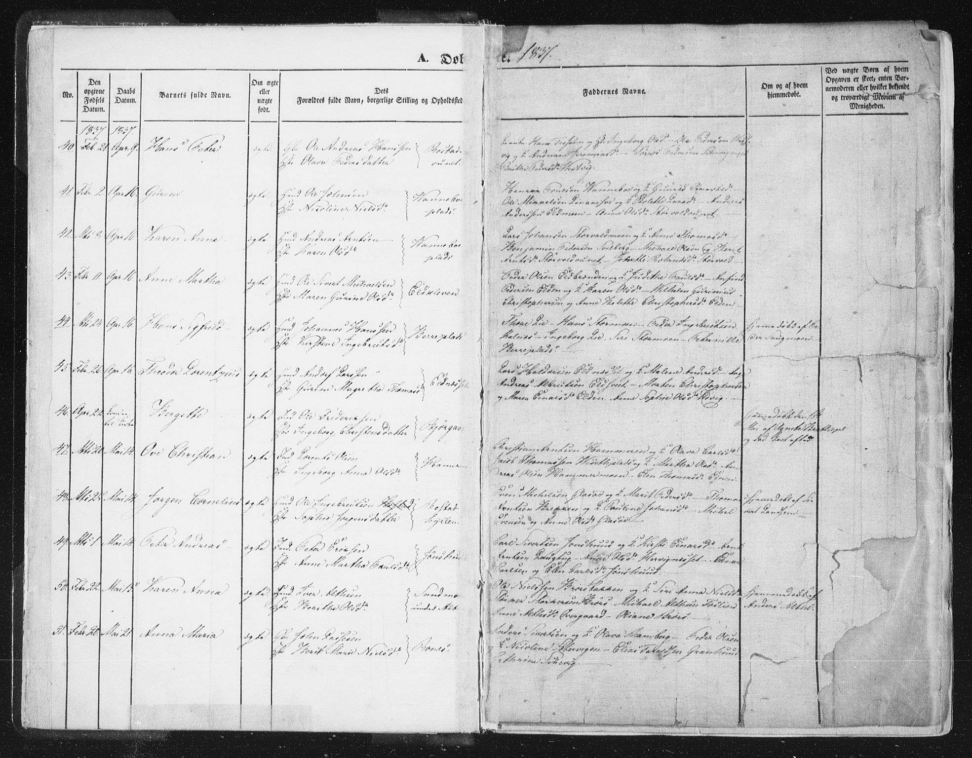 Ministerialprotokoller, klokkerbøker og fødselsregistre - Nord-Trøndelag, AV/SAT-A-1458/741/L0392: Parish register (official) no. 741A06, 1836-1848, p. 8