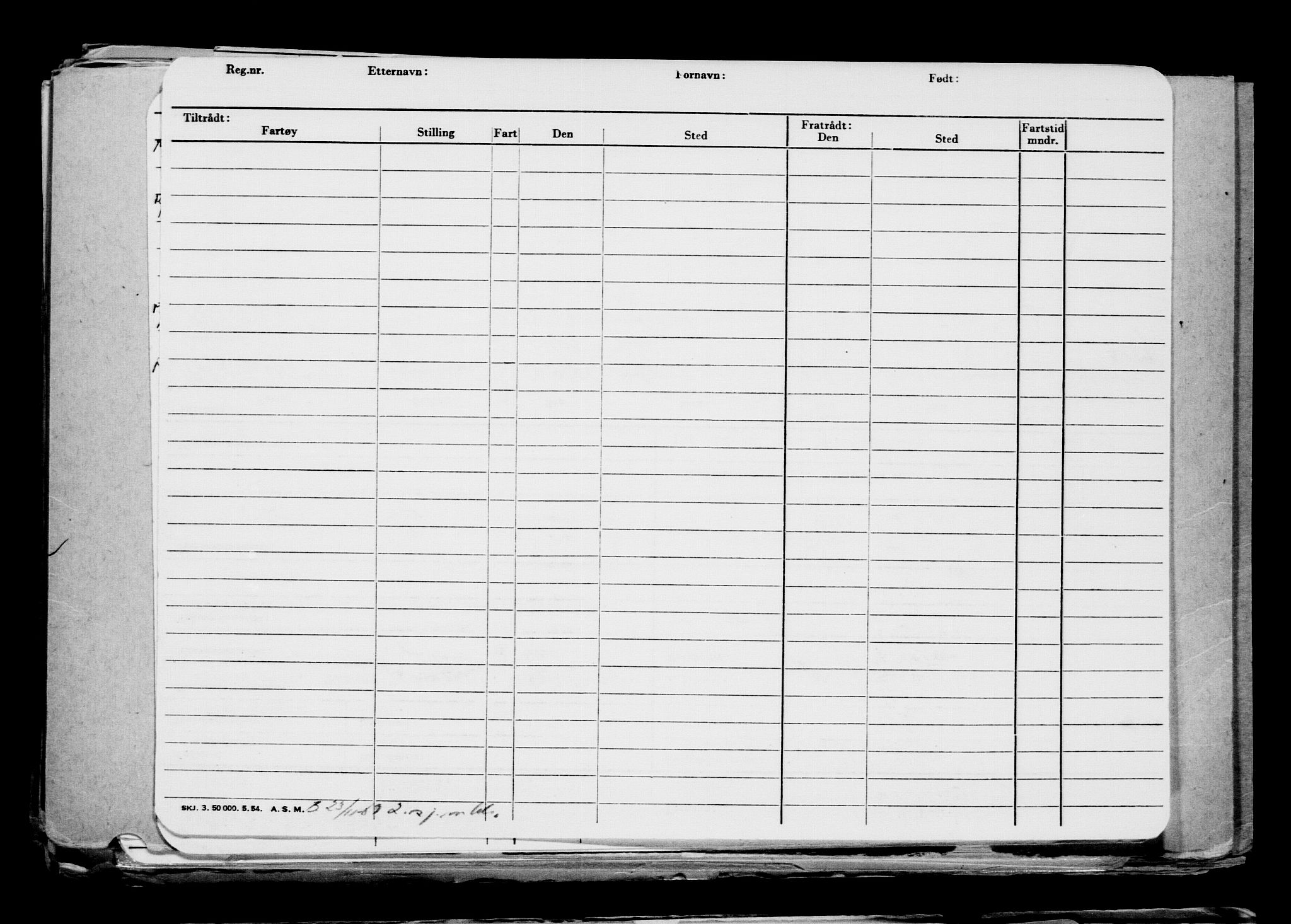 Direktoratet for sjømenn, AV/RA-S-3545/G/Gb/L0216: Hovedkort, 1923, p. 102