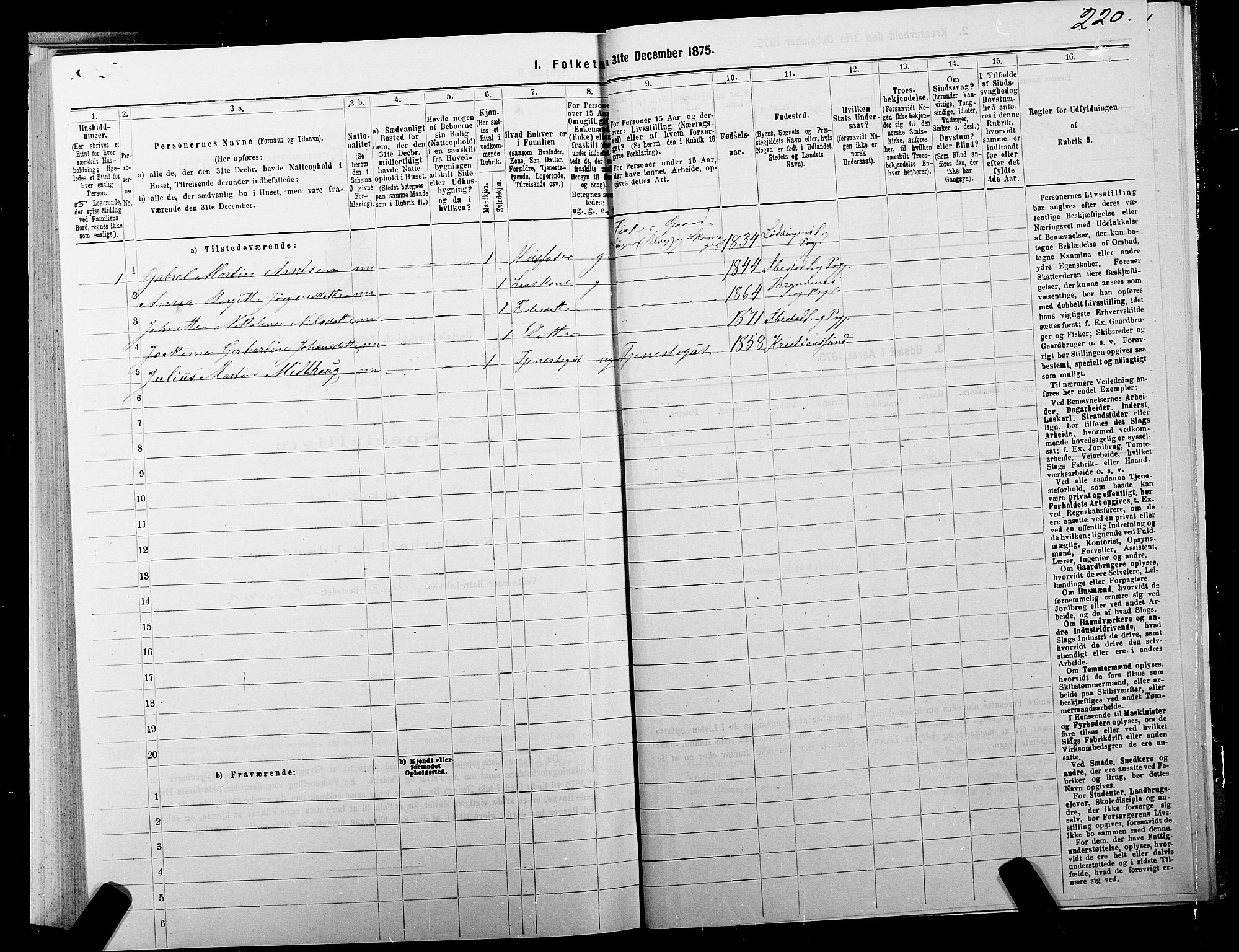 SATØ, 1875 census for 1917P Ibestad, 1875, p. 5220