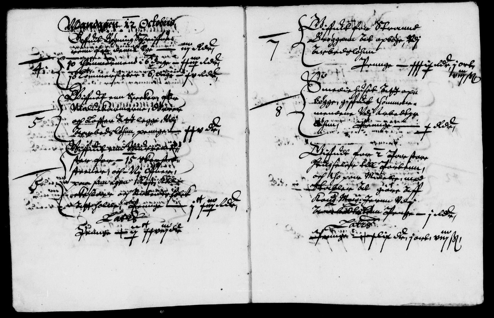 Rentekammeret inntil 1814, Reviderte regnskaper, Lensregnskaper, AV/RA-EA-5023/R/Rb/Rbq/L0024: Nedenes len. Mandals len. Råbyggelag., 1635-1636
