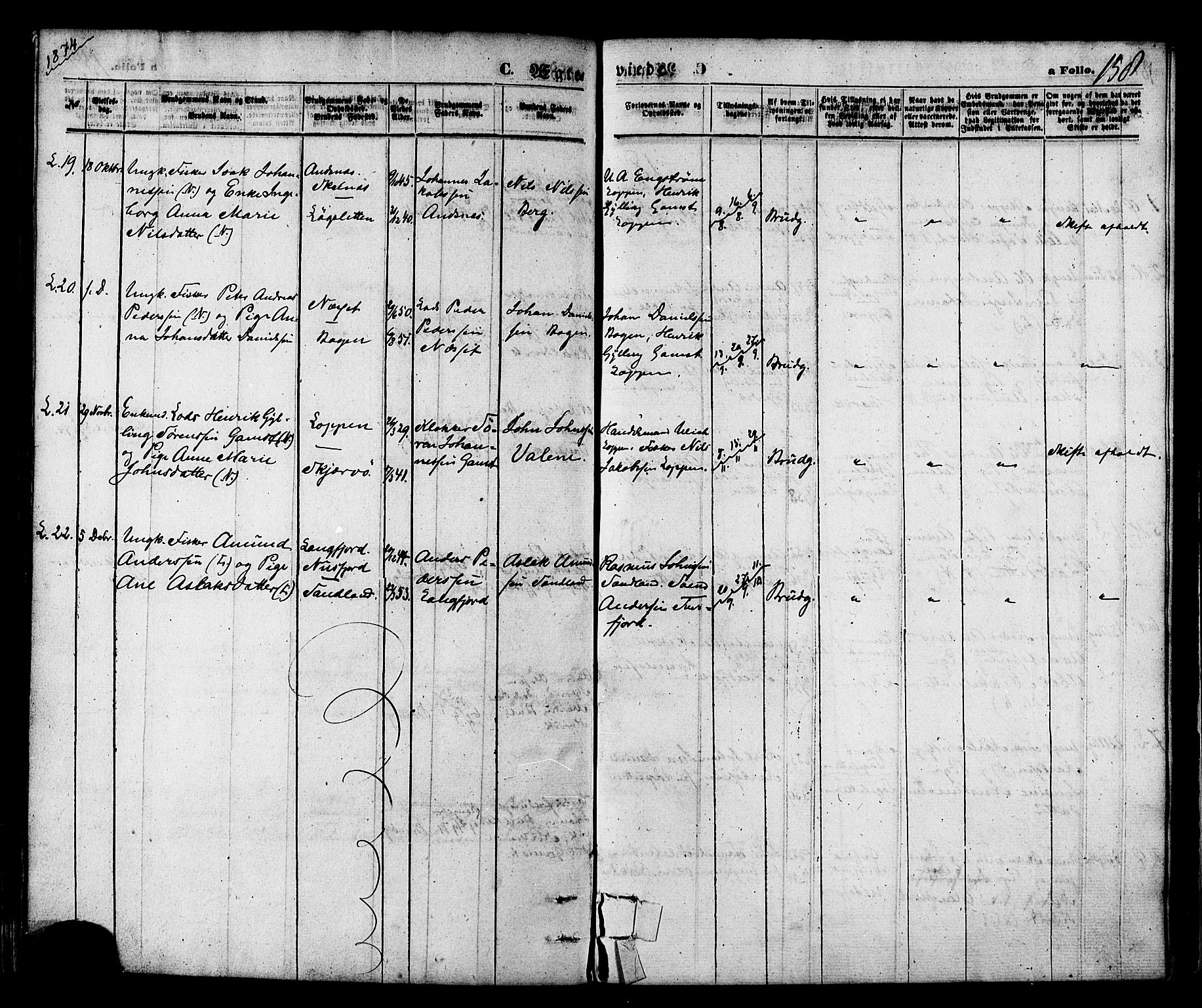 Loppa sokneprestkontor, SATØ/S-1339/H/Ha/L0005kirke: Parish register (official) no. 5, 1869-1878, p. 158