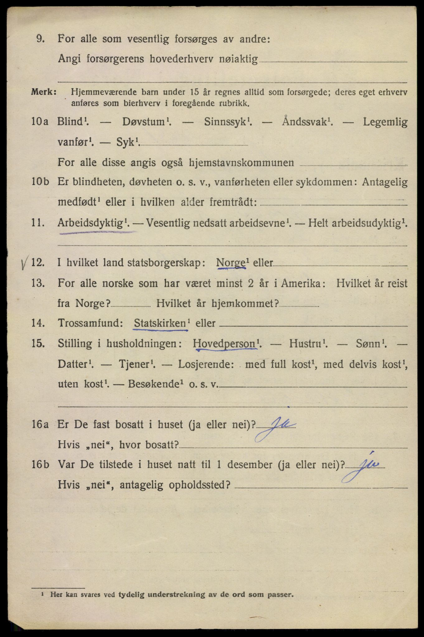 SAO, 1920 census for Kristiania, 1920, p. 354506