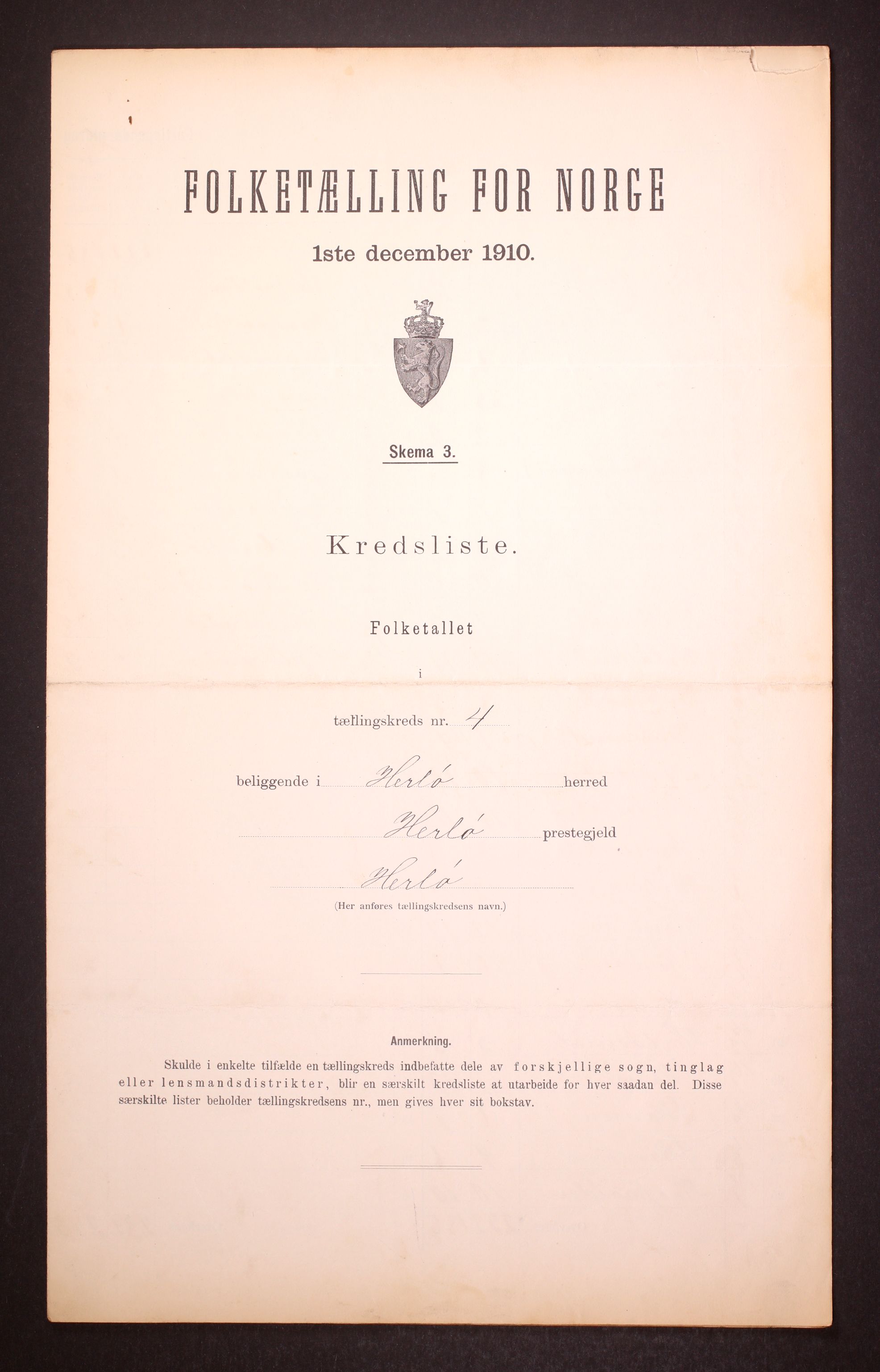 RA, 1910 census for Herdla, 1910, p. 13