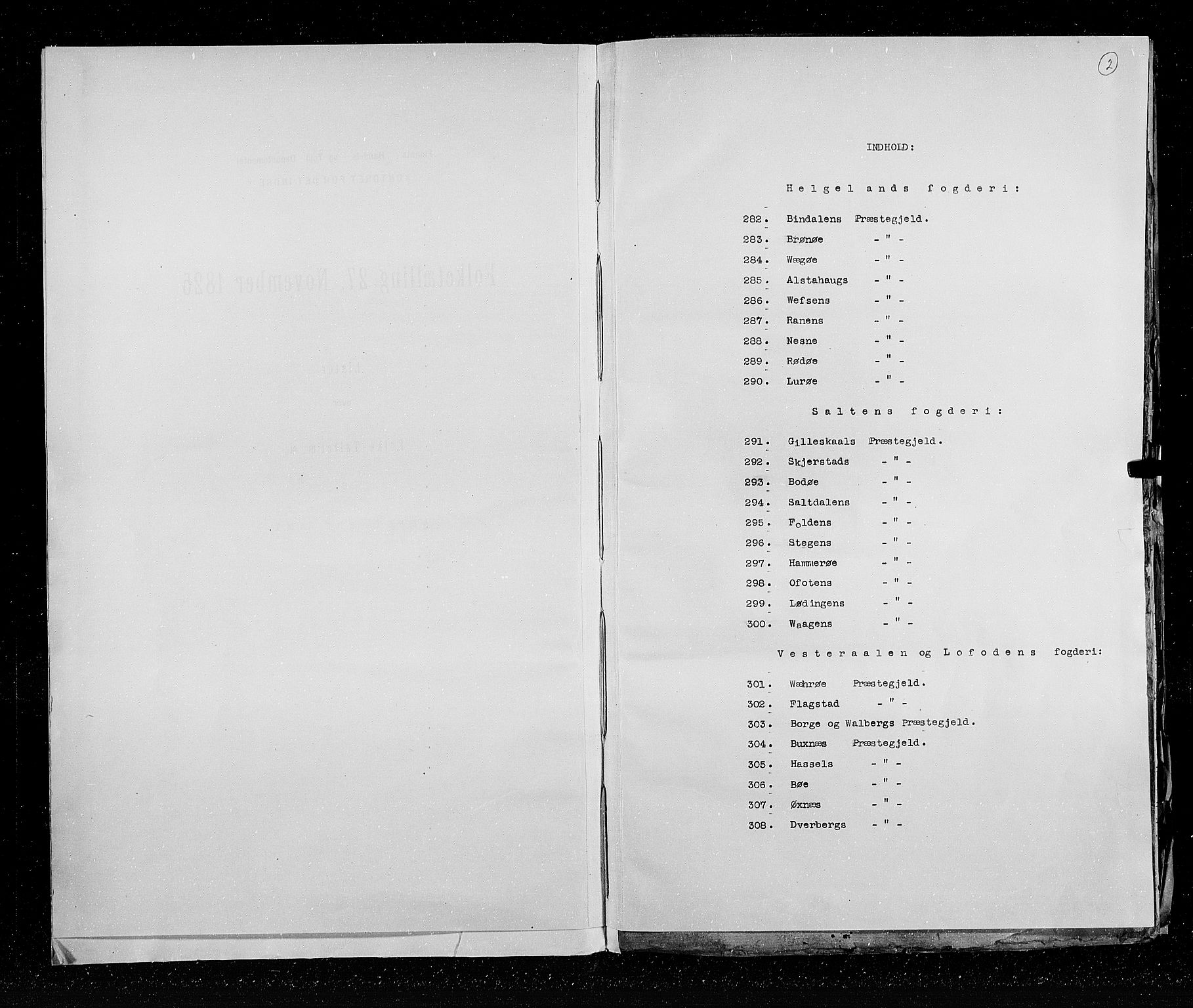 RA, Census 1825, vol. 18: Nordland amt, 1825, p. 2