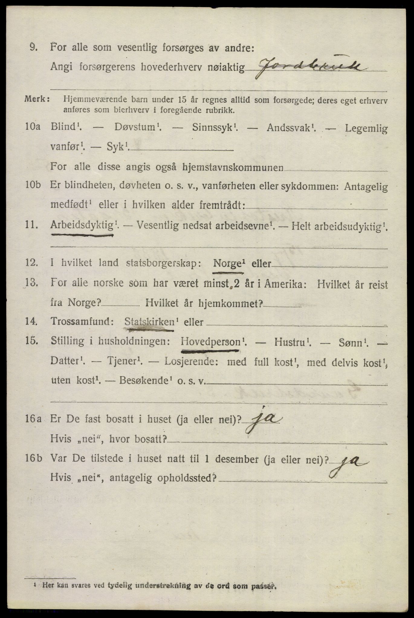 SAKO, 1920 census for Sigdal, 1920, p. 9175