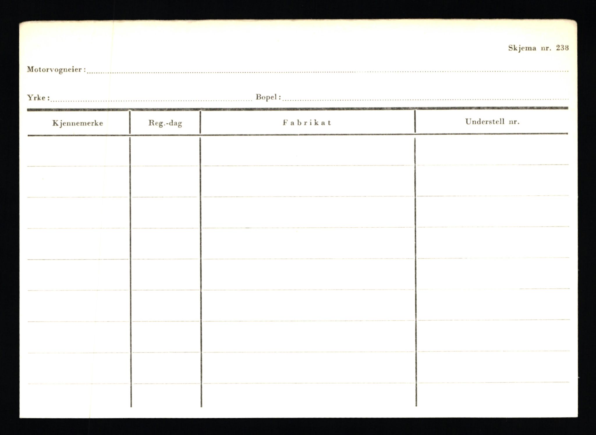 Stavanger trafikkstasjon, AV/SAST-A-101942/0/H/L0005: Bue - Dahlstrøm, 1930-1971, p. 286