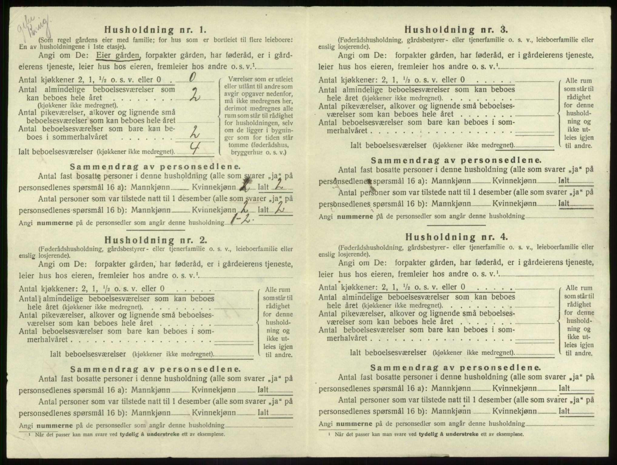 SAB, 1920 census for Naustdal, 1920, p. 71