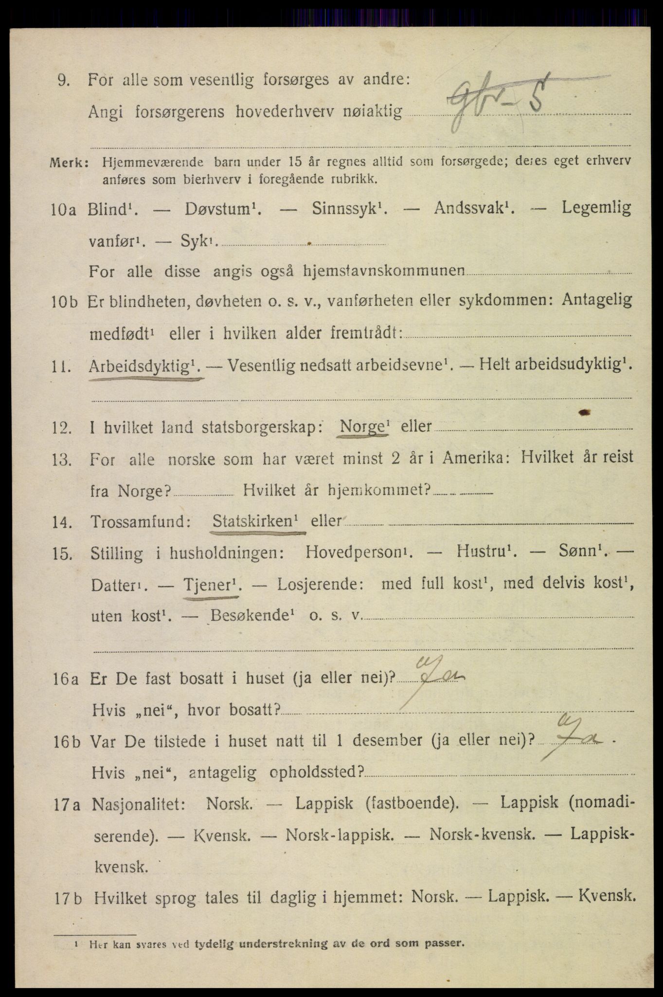 SAT, 1920 census for Beiarn, 1920, p. 1893