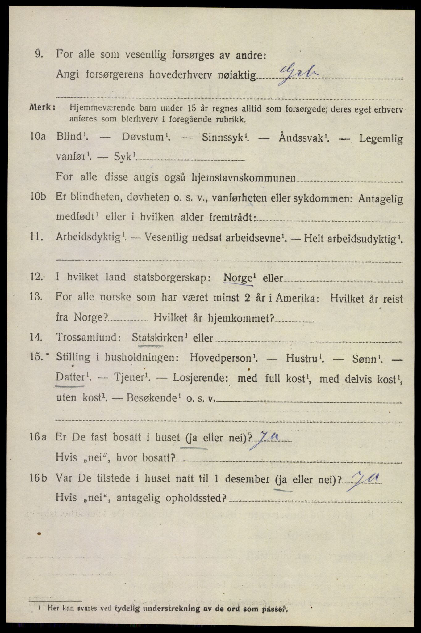 SAKO, 1920 census for Hurum, 1920, p. 6321