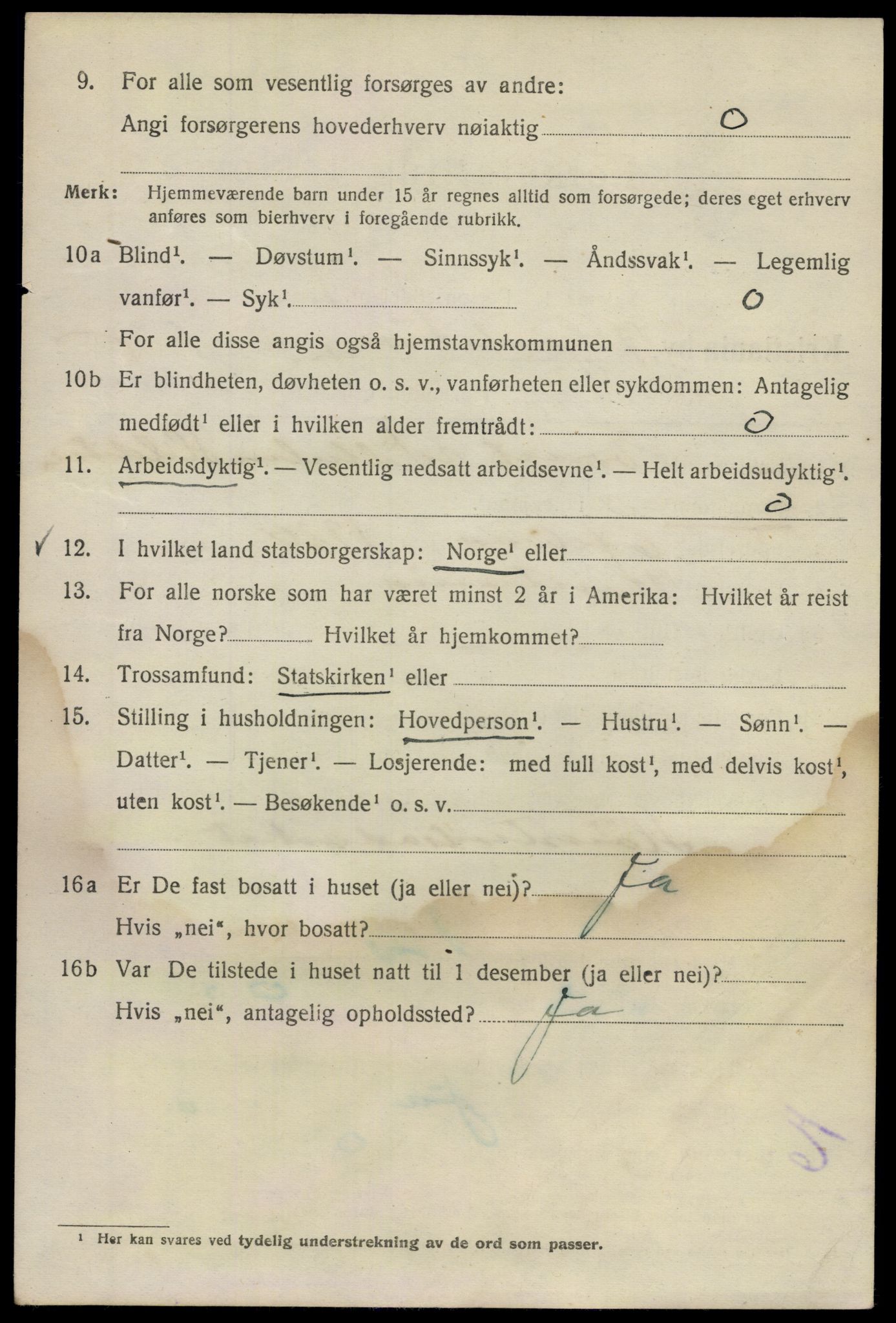 SAO, 1920 census for Kristiania, 1920, p. 247358