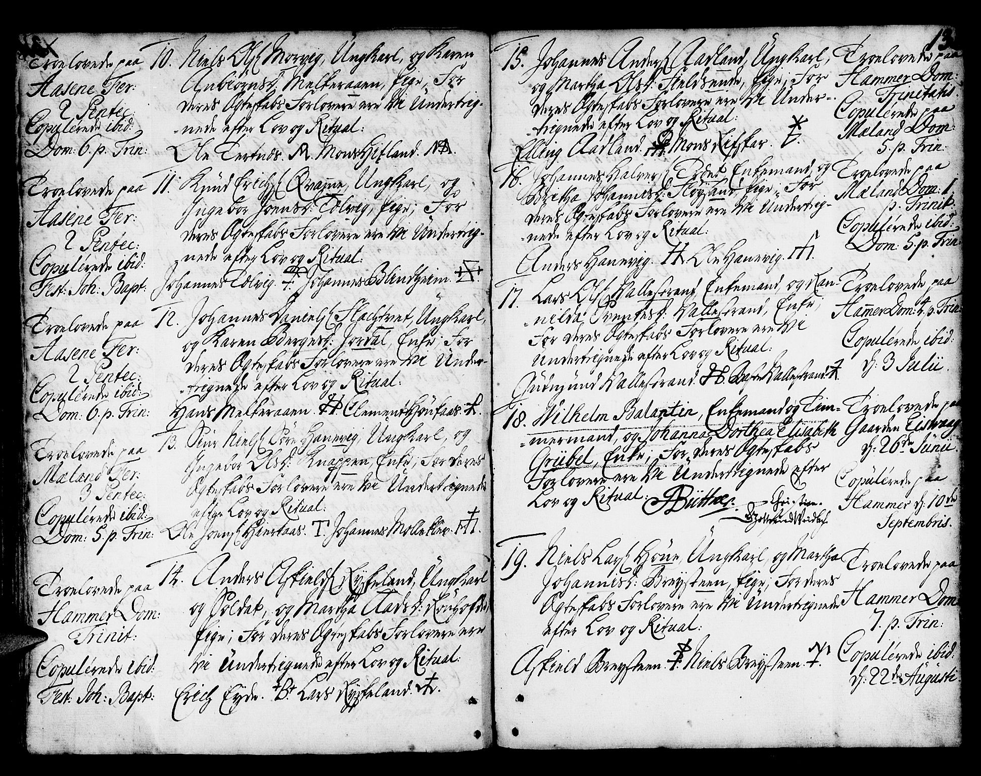 Hamre sokneprestembete, AV/SAB-A-75501/H/Ha/Haa/Haaa/L0006: Parish register (official) no. A 6, 1750-1761, p. 132