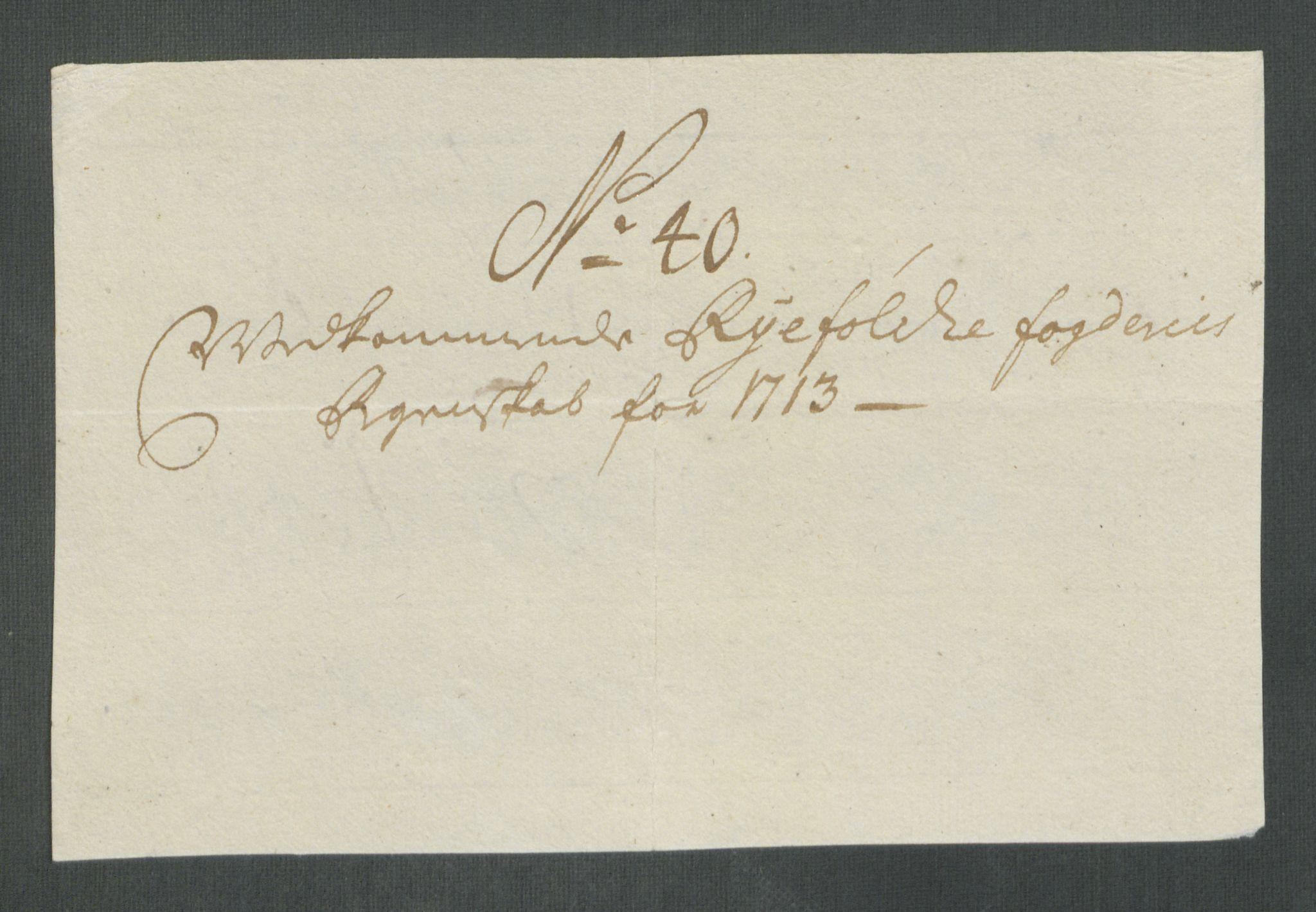 Rentekammeret inntil 1814, Reviderte regnskaper, Fogderegnskap, AV/RA-EA-4092/R47/L2866: Fogderegnskap Ryfylke, 1713, p. 276