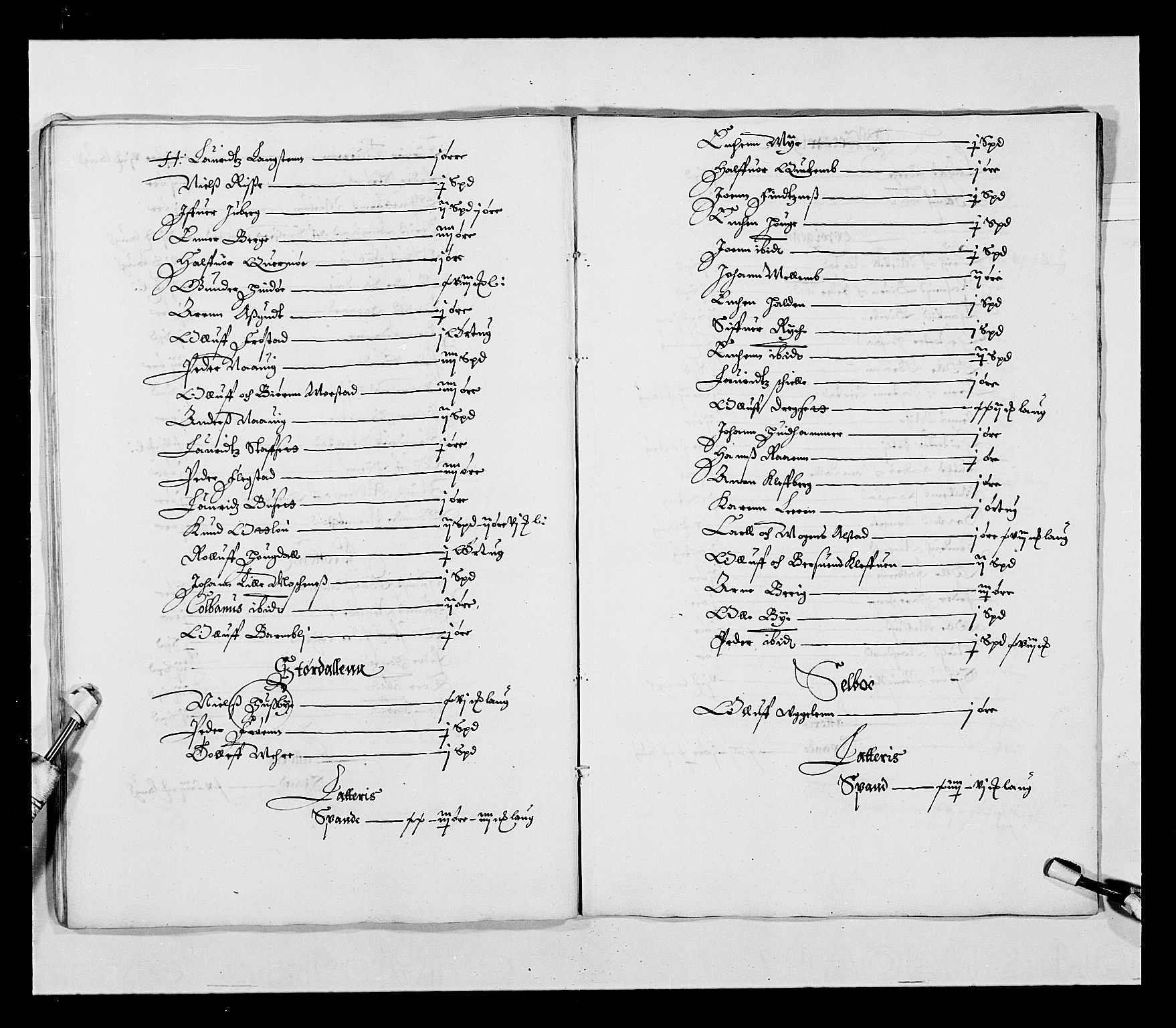 Stattholderembetet 1572-1771, AV/RA-EA-2870/Ek/L0027/0002: Jordebøker 1633-1658: / Tre jordebøker fra Trondheim len, 1644-1645, p. 23