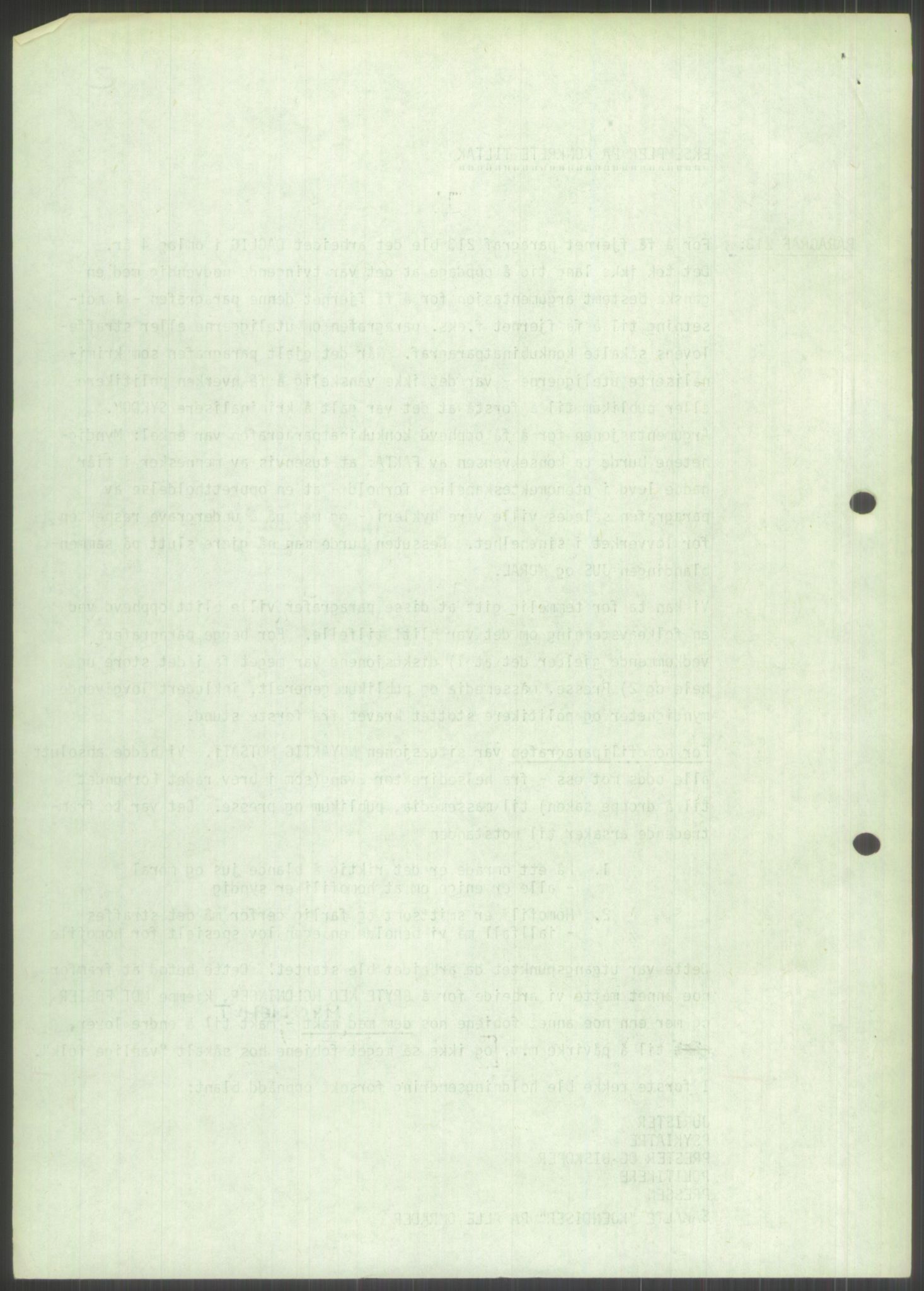 Det Norske Forbundet av 1948/Landsforeningen for Lesbisk og Homofil Frigjøring, AV/RA-PA-1216/D/Dd/L0001: Diskriminering, 1973-1991, p. 982