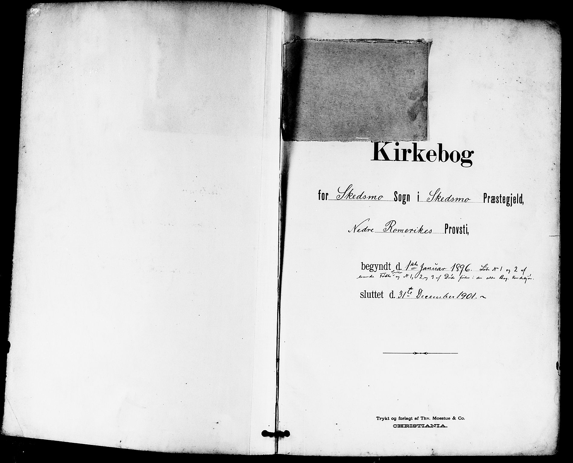Skedsmo prestekontor Kirkebøker, SAO/A-10033a/G/Ga/L0005a: Parish register (copy) no. I 5A, 1896-1901
