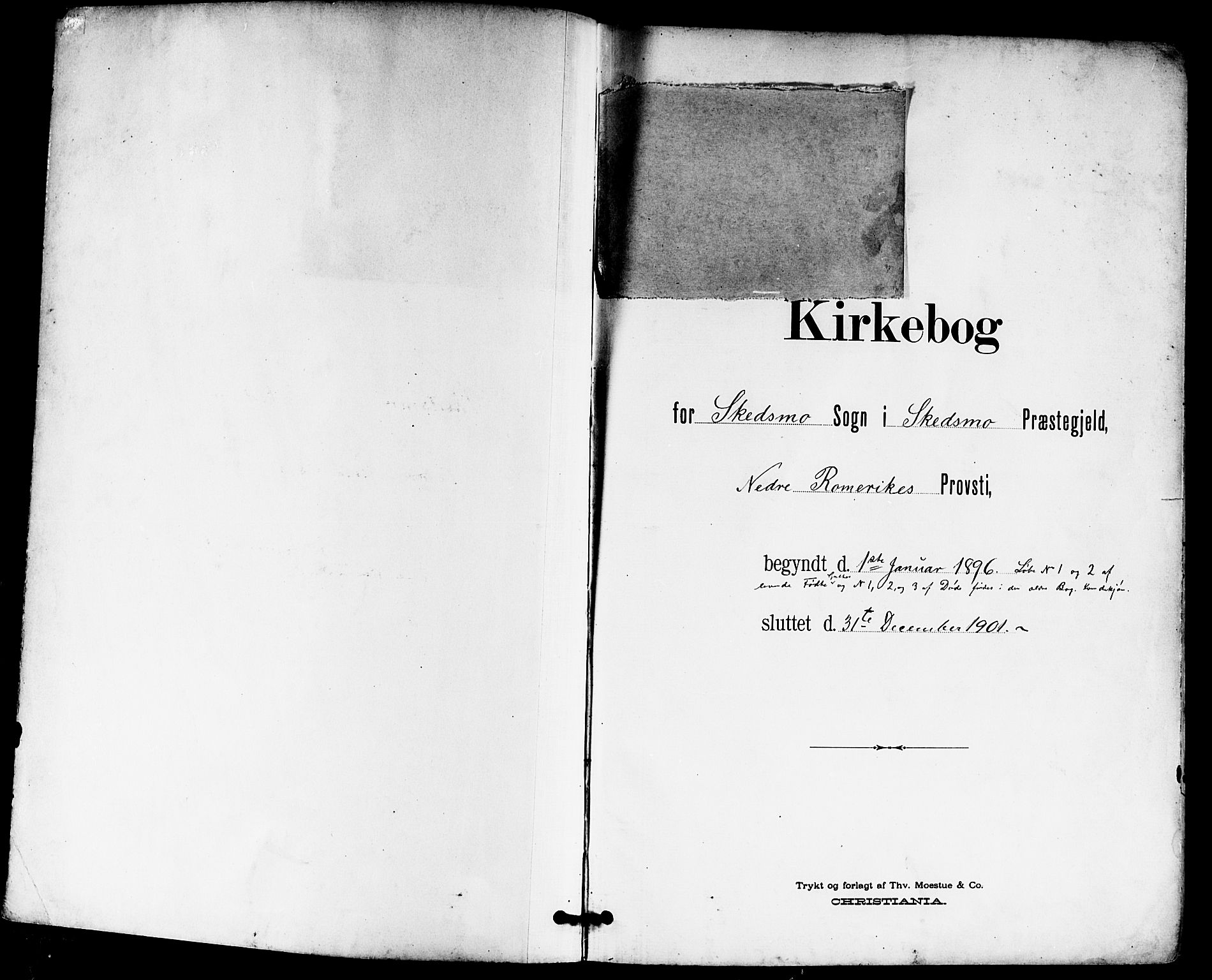 Skedsmo prestekontor Kirkebøker, AV/SAO-A-10033a/G/Ga/L0005a: Parish register (copy) no. I 5A, 1896-1901