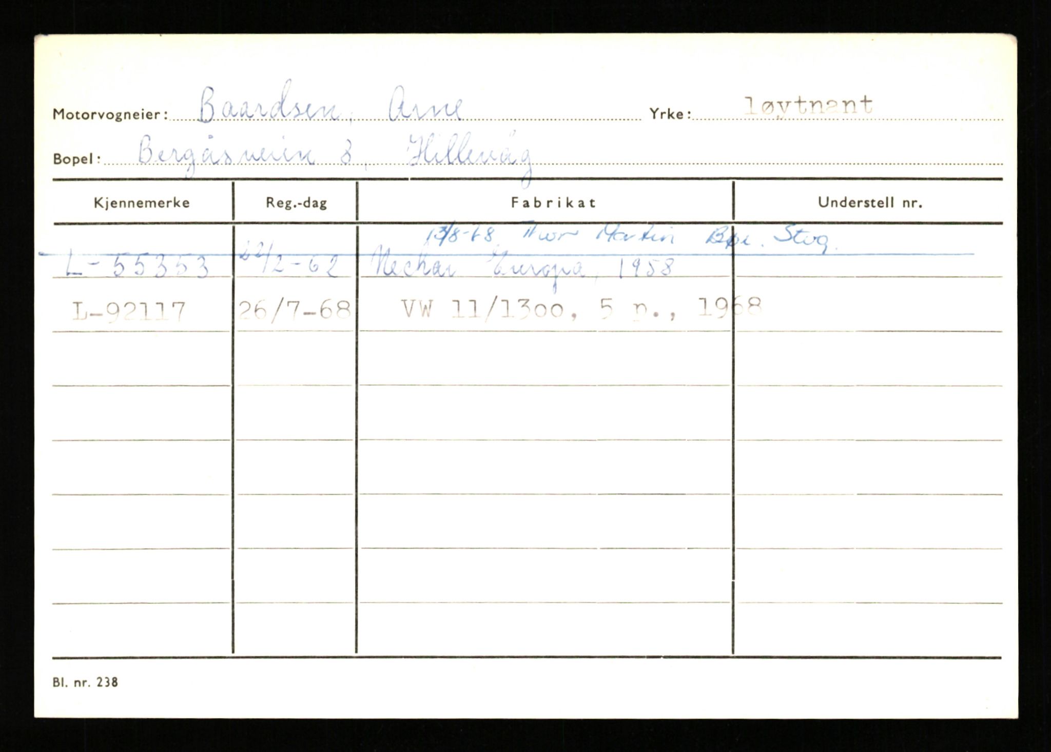 Stavanger trafikkstasjon, AV/SAST-A-101942/0/H/L0005: Bue - Dahlstrøm, 1930-1971, p. 1959