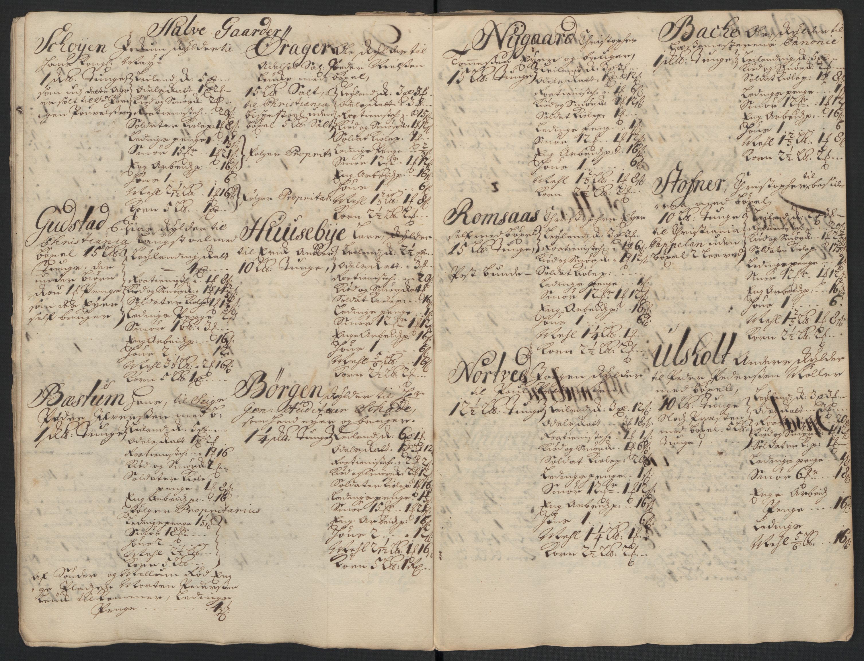 Rentekammeret inntil 1814, Reviderte regnskaper, Fogderegnskap, AV/RA-EA-4092/R10/L0440: Fogderegnskap Aker og Follo, 1696-1697, p. 270