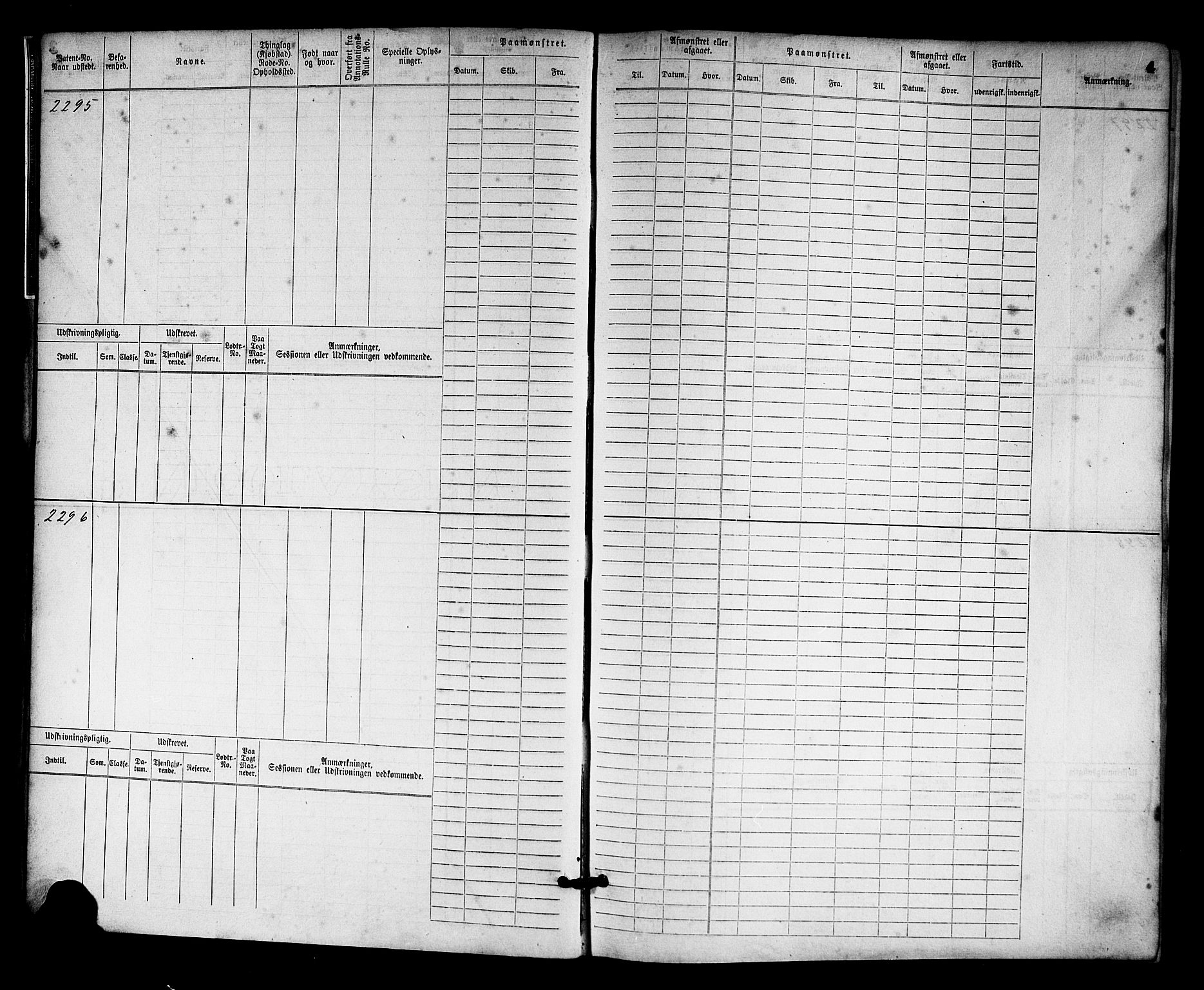 Arendal mønstringskrets, SAK/2031-0012/F/Fb/L0013: Hovedrulle nr 2291-3044, S-11, 1868-1885, p. 5