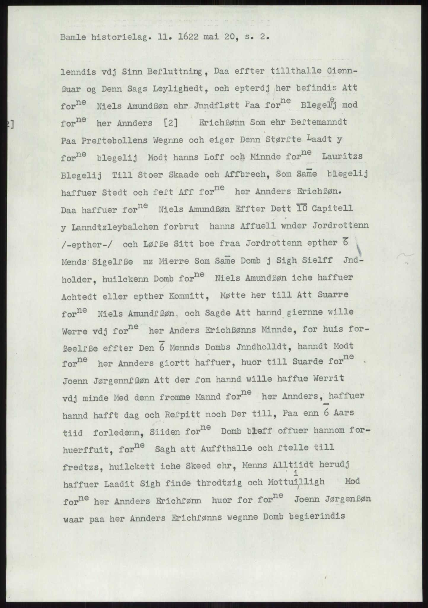 Samlinger til kildeutgivelse, Diplomavskriftsamlingen, AV/RA-EA-4053/H/Ha, p. 1376