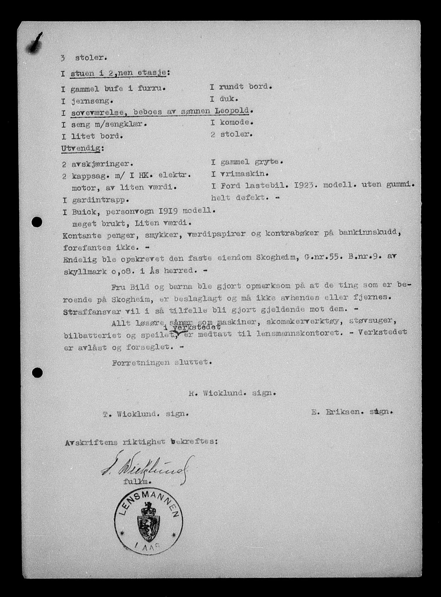 Justisdepartementet, Tilbakeføringskontoret for inndratte formuer, AV/RA-S-1564/H/Hc/Hcc/L0924: --, 1945-1947, p. 372